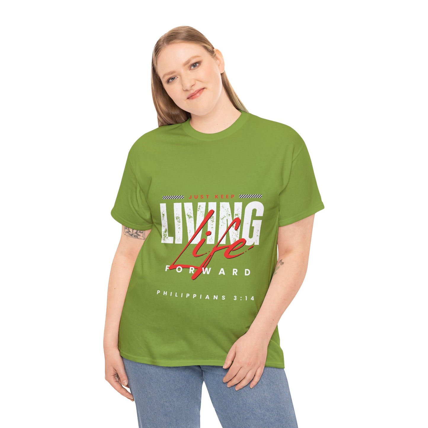 Living Life Forward Unisex Heavy Cotton Tee