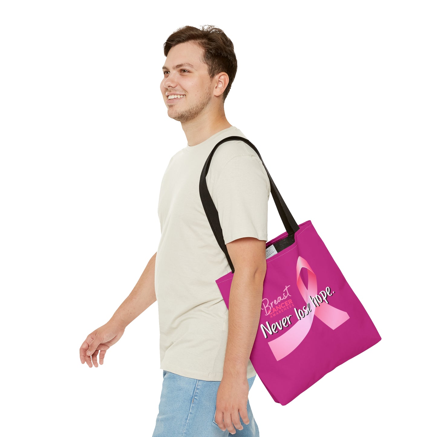 Breast Cancer Awareness Tote Bag (AOP)