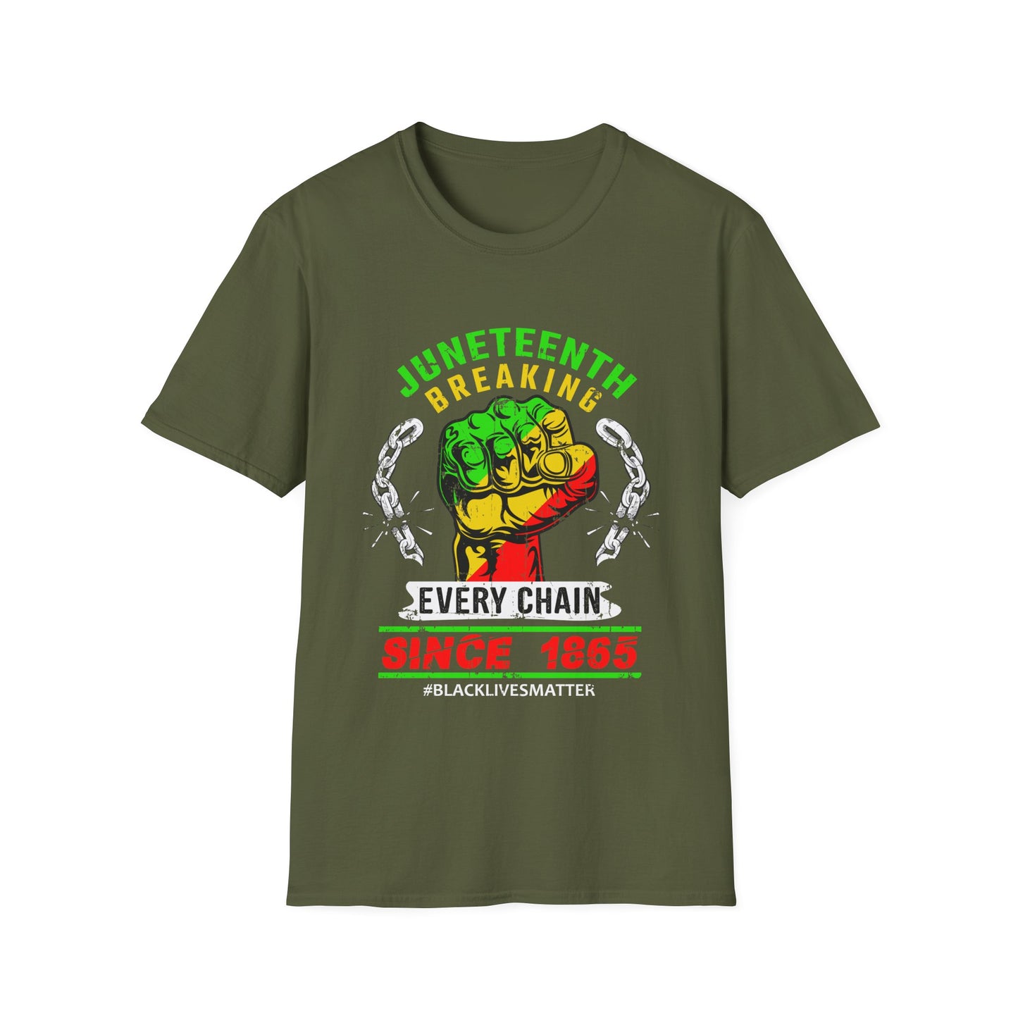 Juneteenth Every Chain Unisex Softstyle T-Shirt