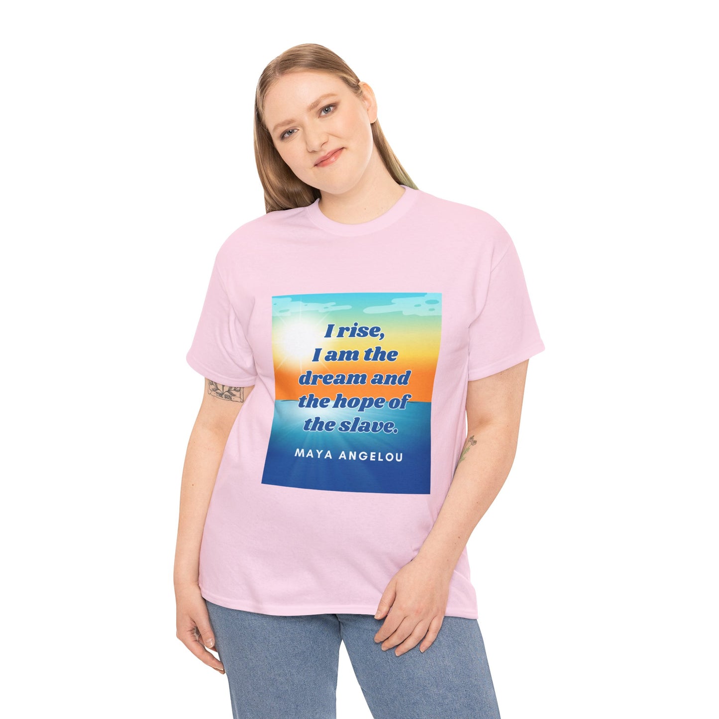 Empowerment Series - Maya Angelou Unisex Heavy Cotton Tee