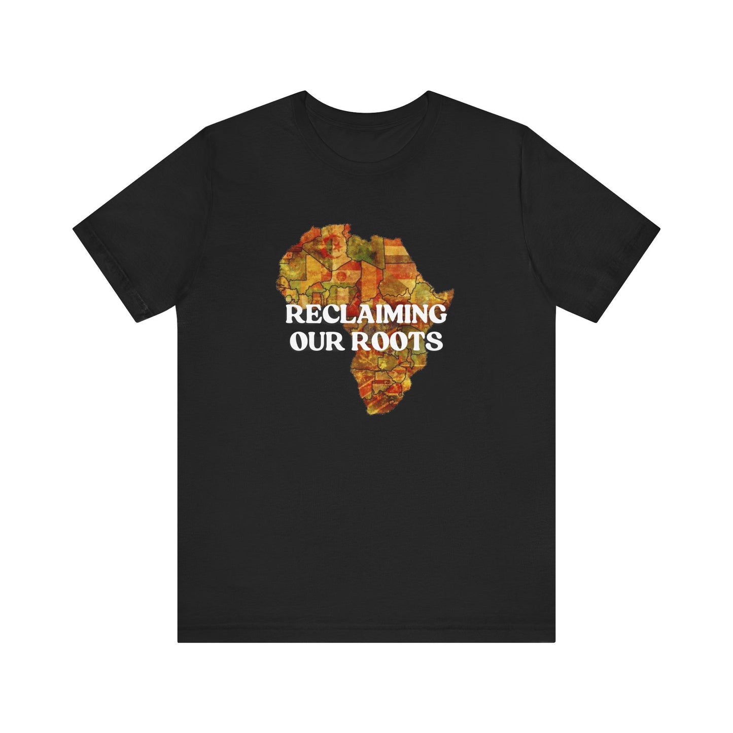 Reclaiming Our Roots Unisex Jersey Tee - African Pride T-Shirt