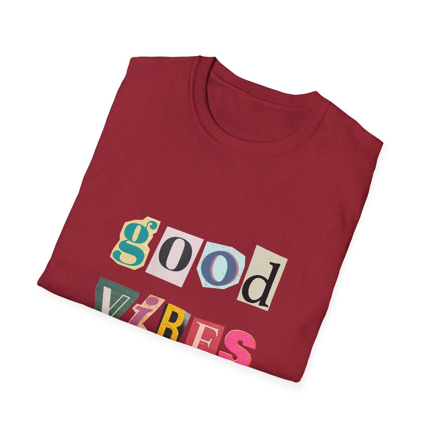 Good Vibes Always Unisex Softstyle T-Shirt | Positive Message Tee