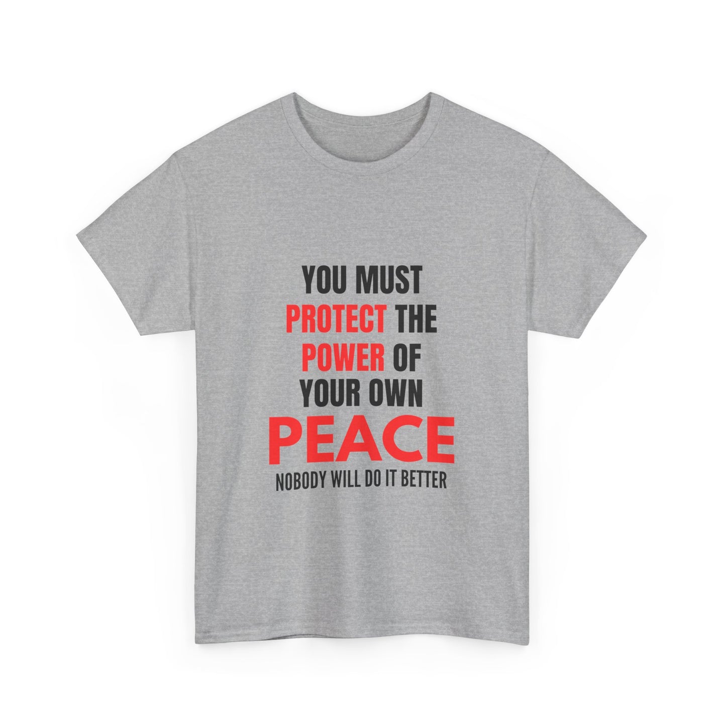 Protect Your Peace Unisex Heavy Cotton Tee