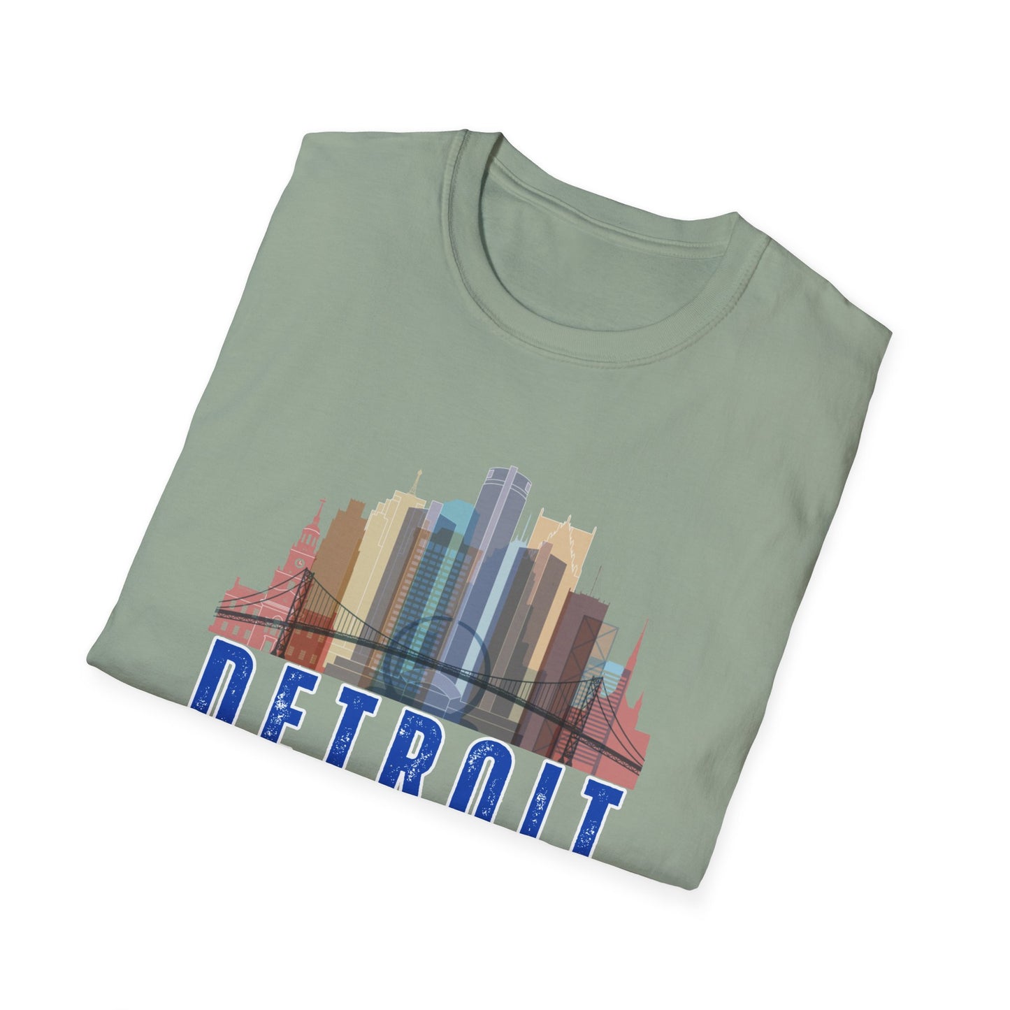 Detroit Unisex Softstyle T-Shirt