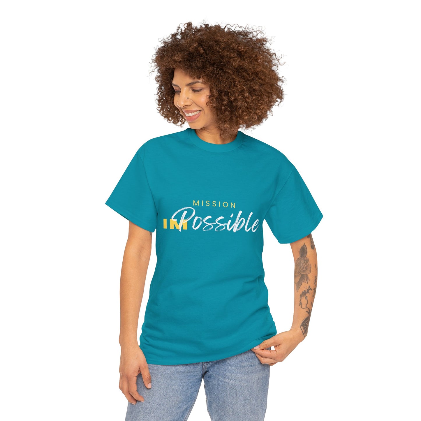 Mission IMPossible Unisex Heavy Cotton Tee