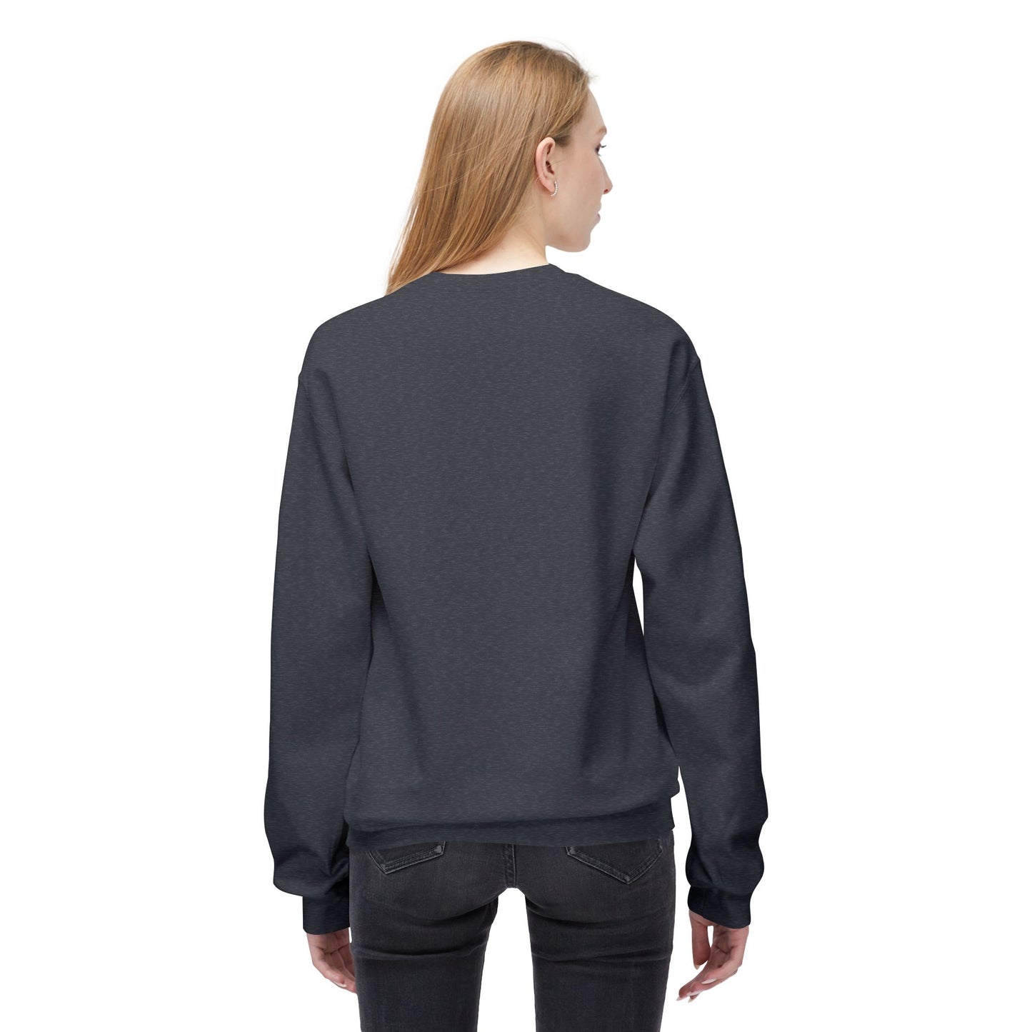 Inspirational History Quote Crewneck Sweatshirt - Unisex Midweight Fleece
