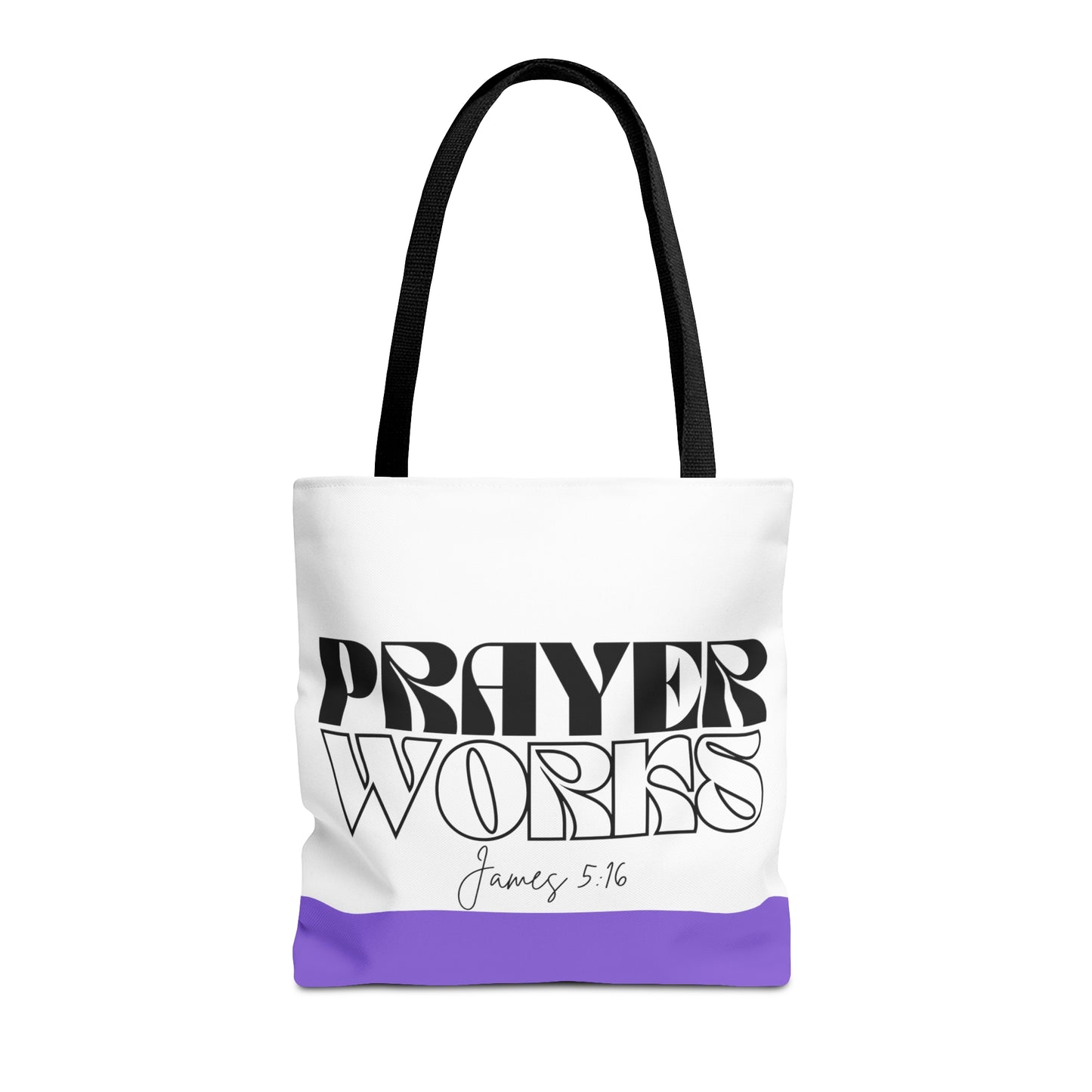 Prayer Works Tote Bag (AOP)