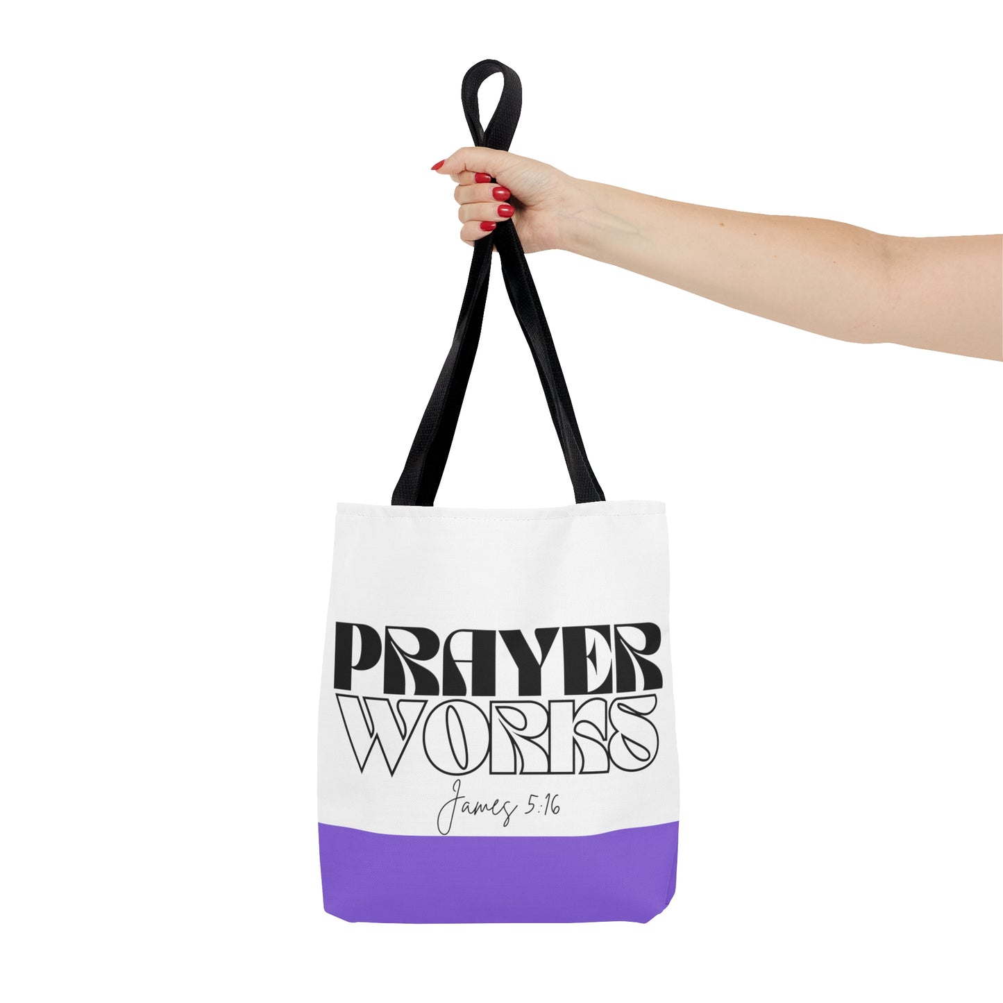 Prayer Works Tote Bag (AOP)