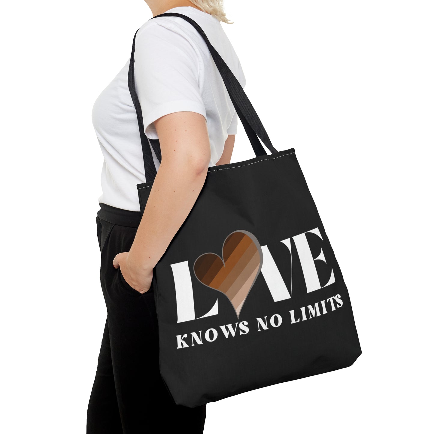 Love Knows No Limits Tote Bag (AOP)