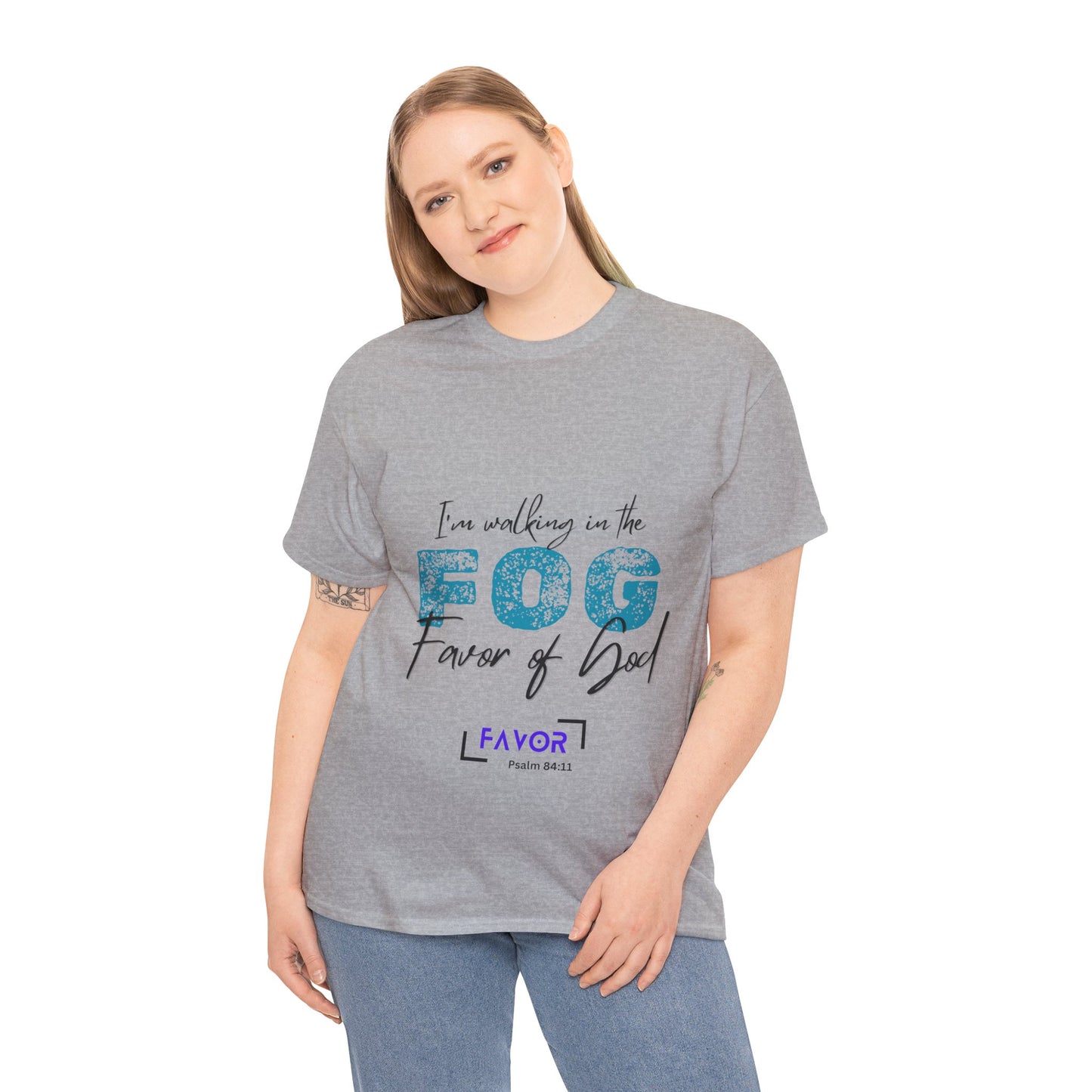 Walking the FOG Unisex Heavy Cotton Tee