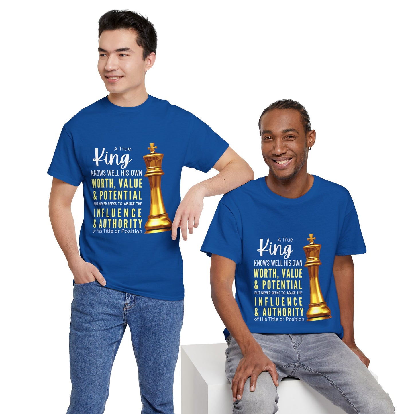 True King Unisex Heavy Cotton Tee