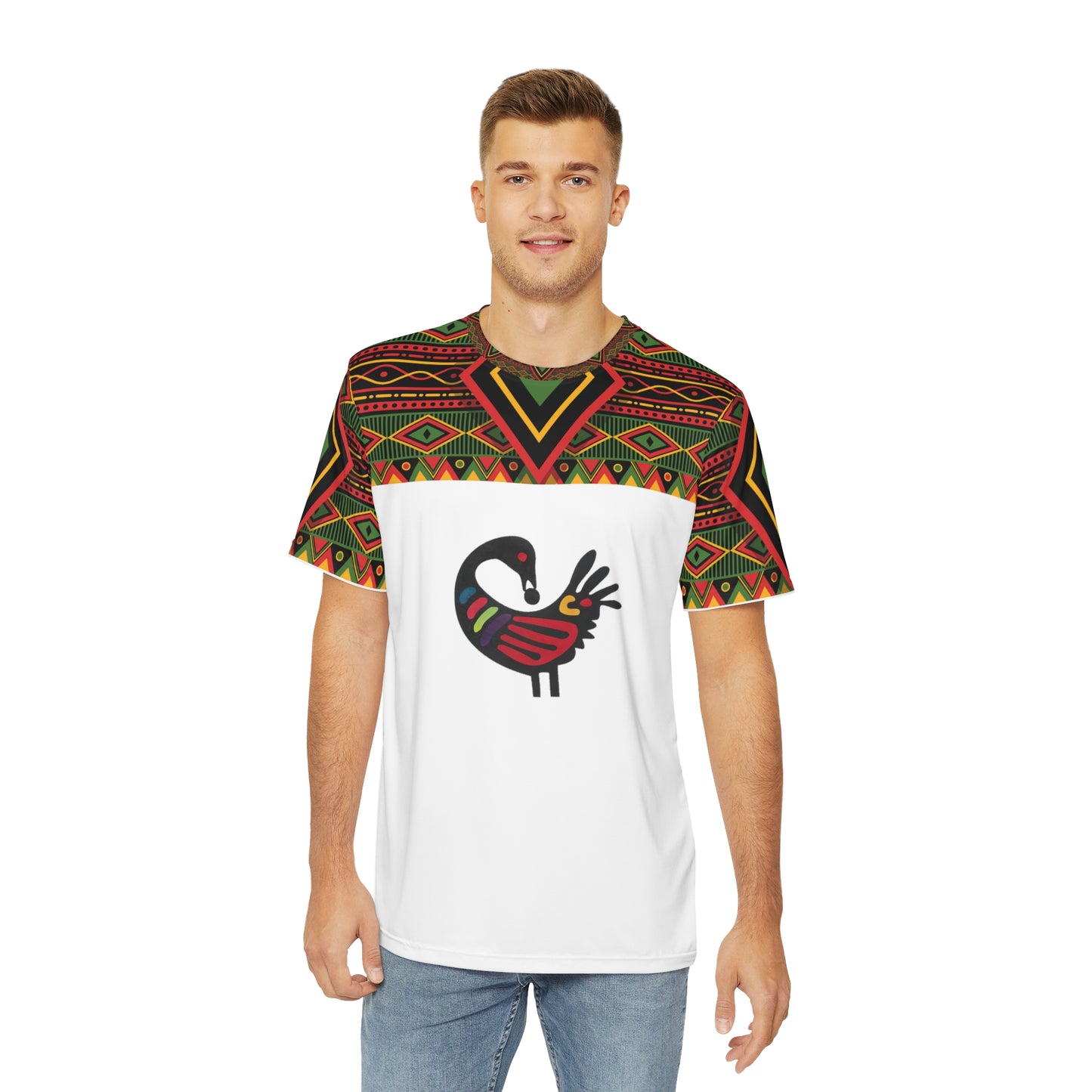 Sankofa Polyester Tee (AOP)