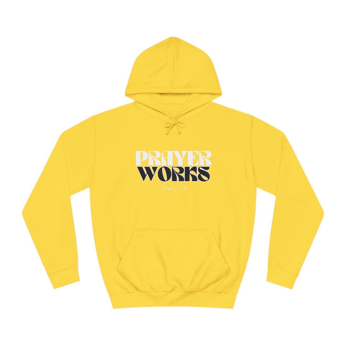 Prayer Works Unisex College Hoodie