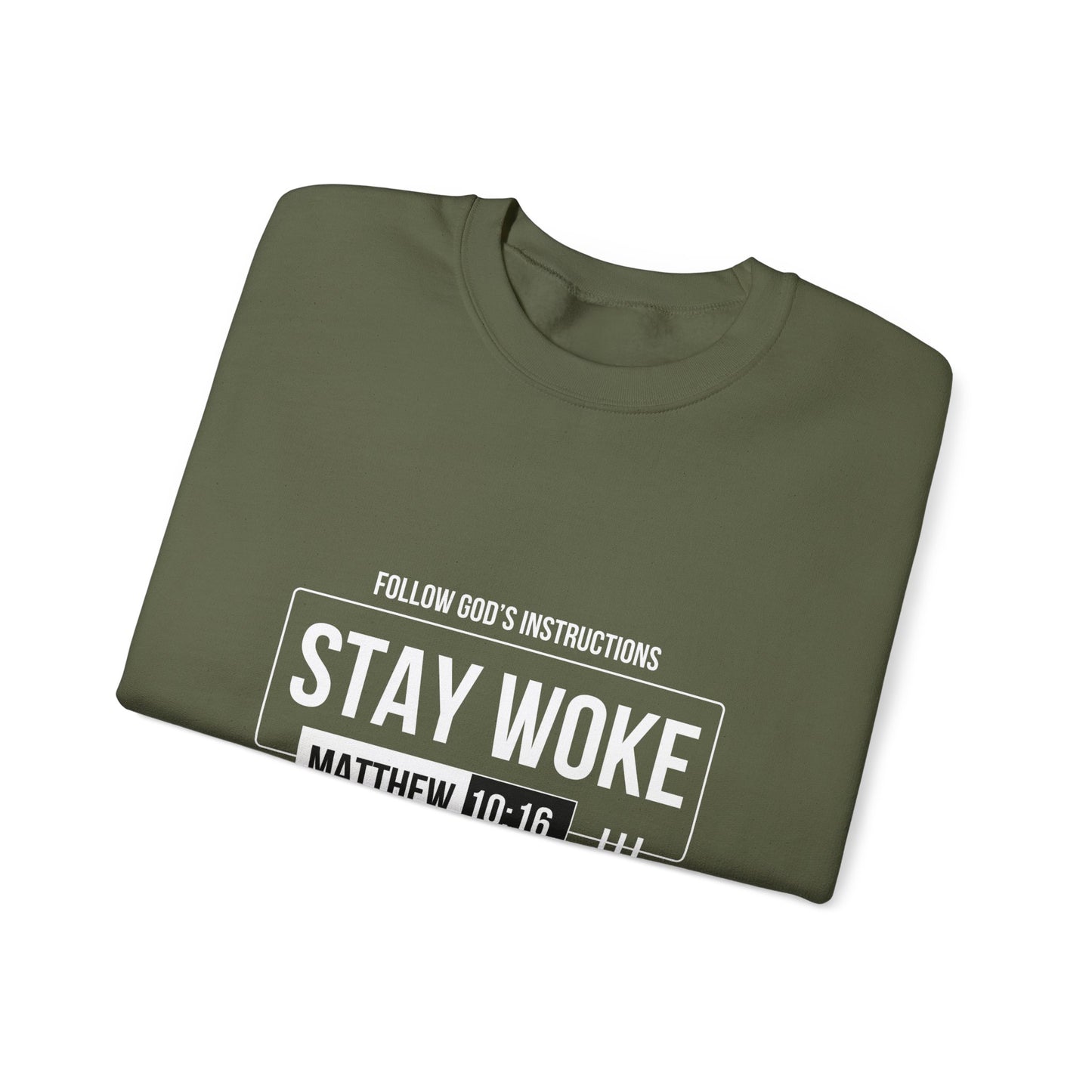 Stay Woke 1 Unisex Heavy Blend™ Crewneck Sweatshirt