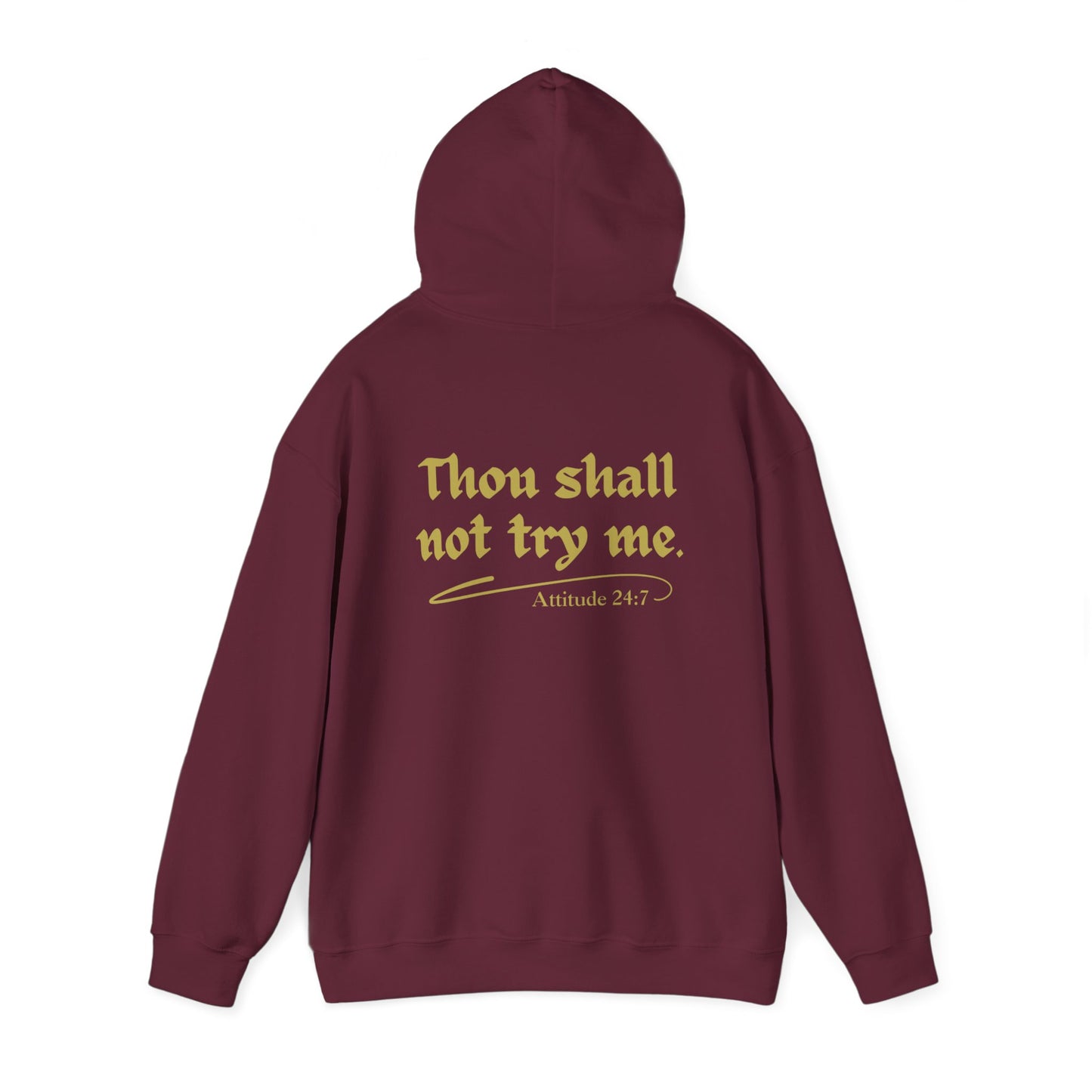 Thou Shall Not Unisex Heavy Blend™ Hooded Sweatshirt