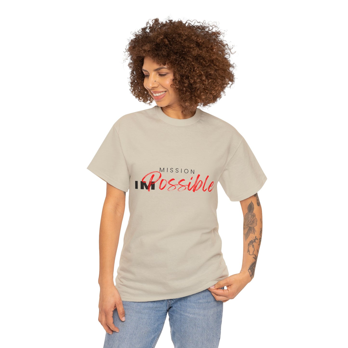 Mission IMPossible Unisex Heavy Cotton Tee