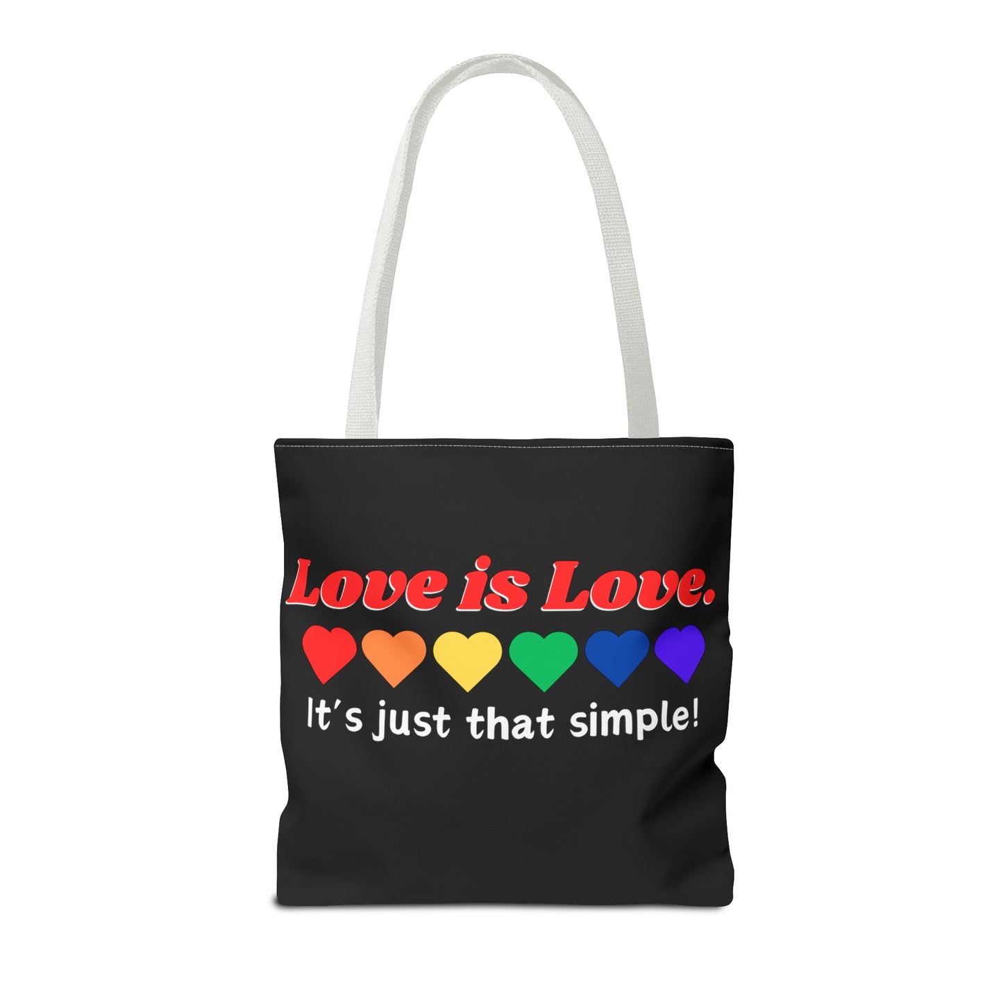 Love is Love Tote Bag (AOP)