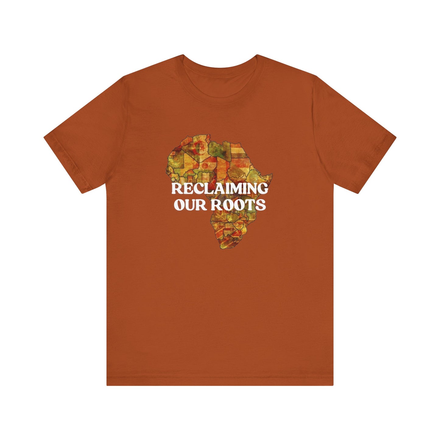 Reclaiming Our Roots Unisex Jersey Tee - African Pride T-Shirt