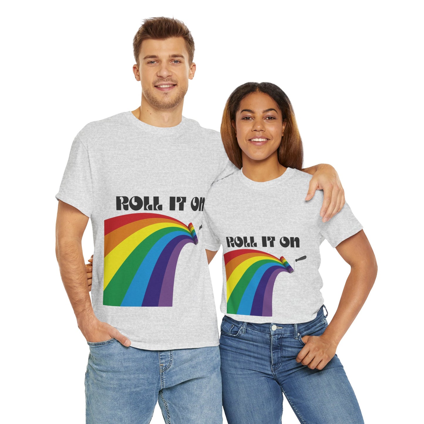 Roll It On Unisex Heavy Cotton Tee