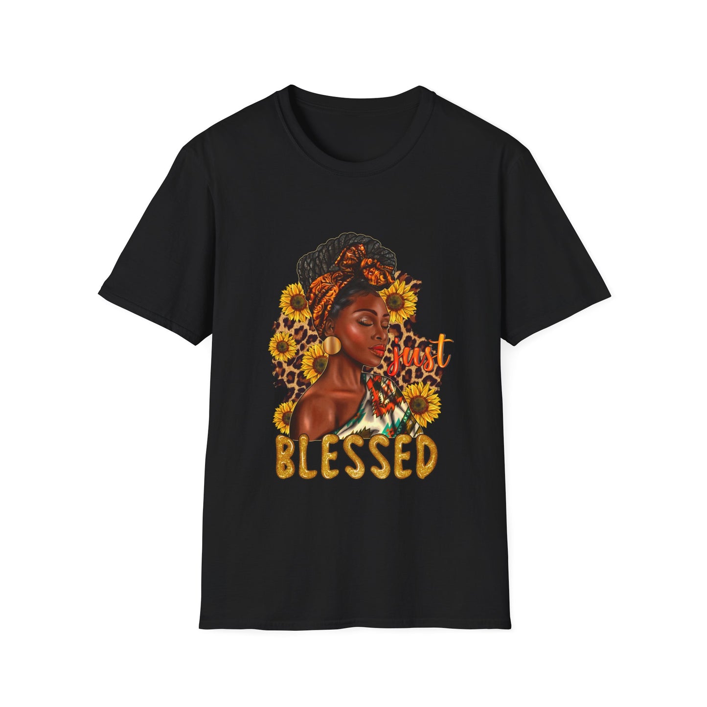 Just Blessed Unisex Softstyle T-Shirt