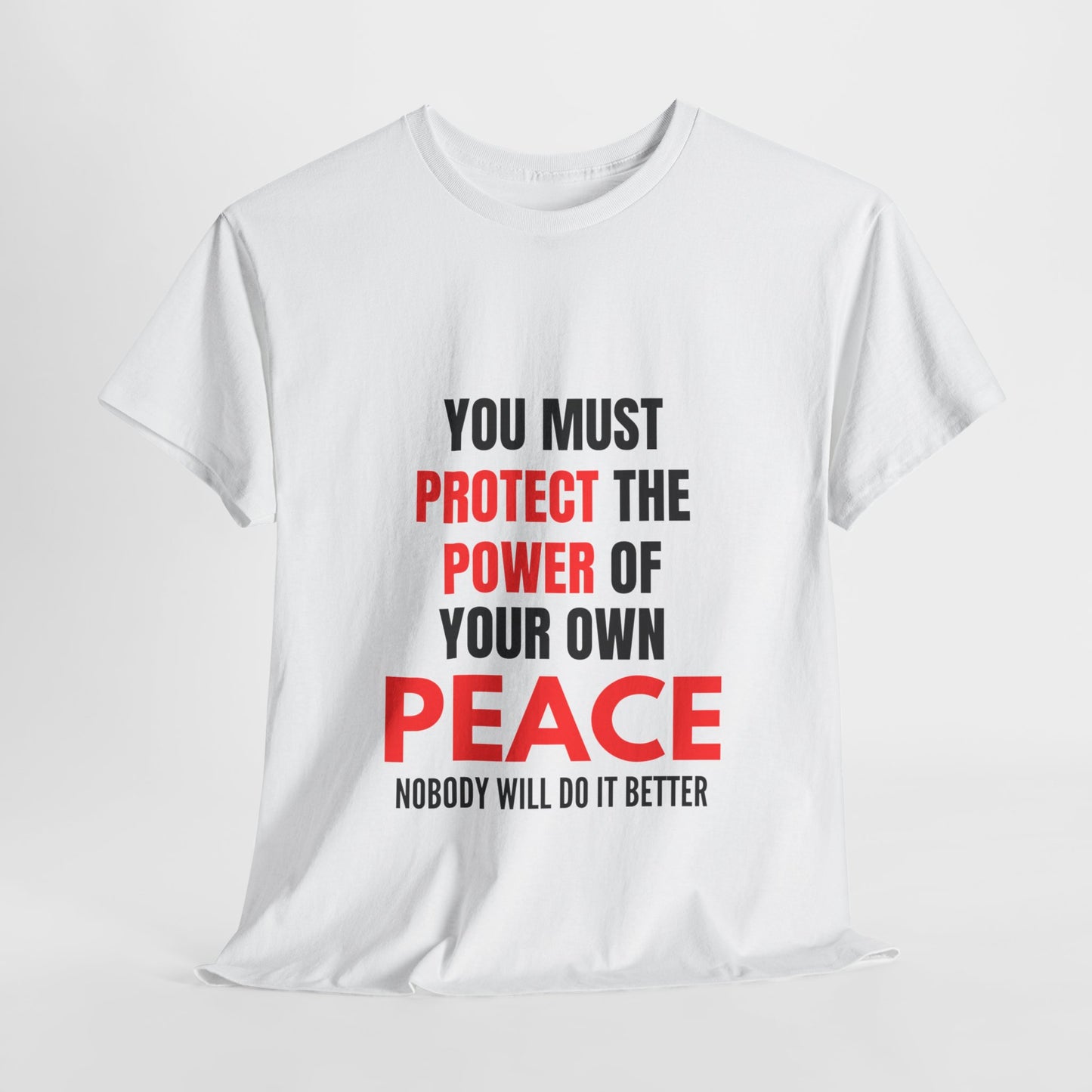 Protect Your Peace Unisex Heavy Cotton Tee