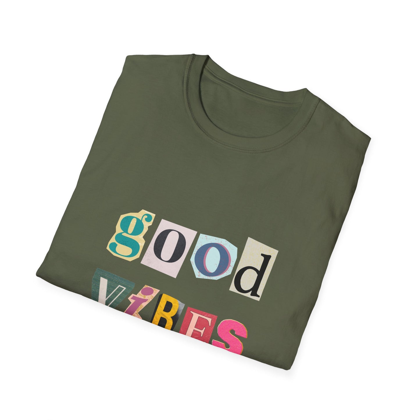 Good Vibes Always Unisex Softstyle T-Shirt | Positive Message Tee