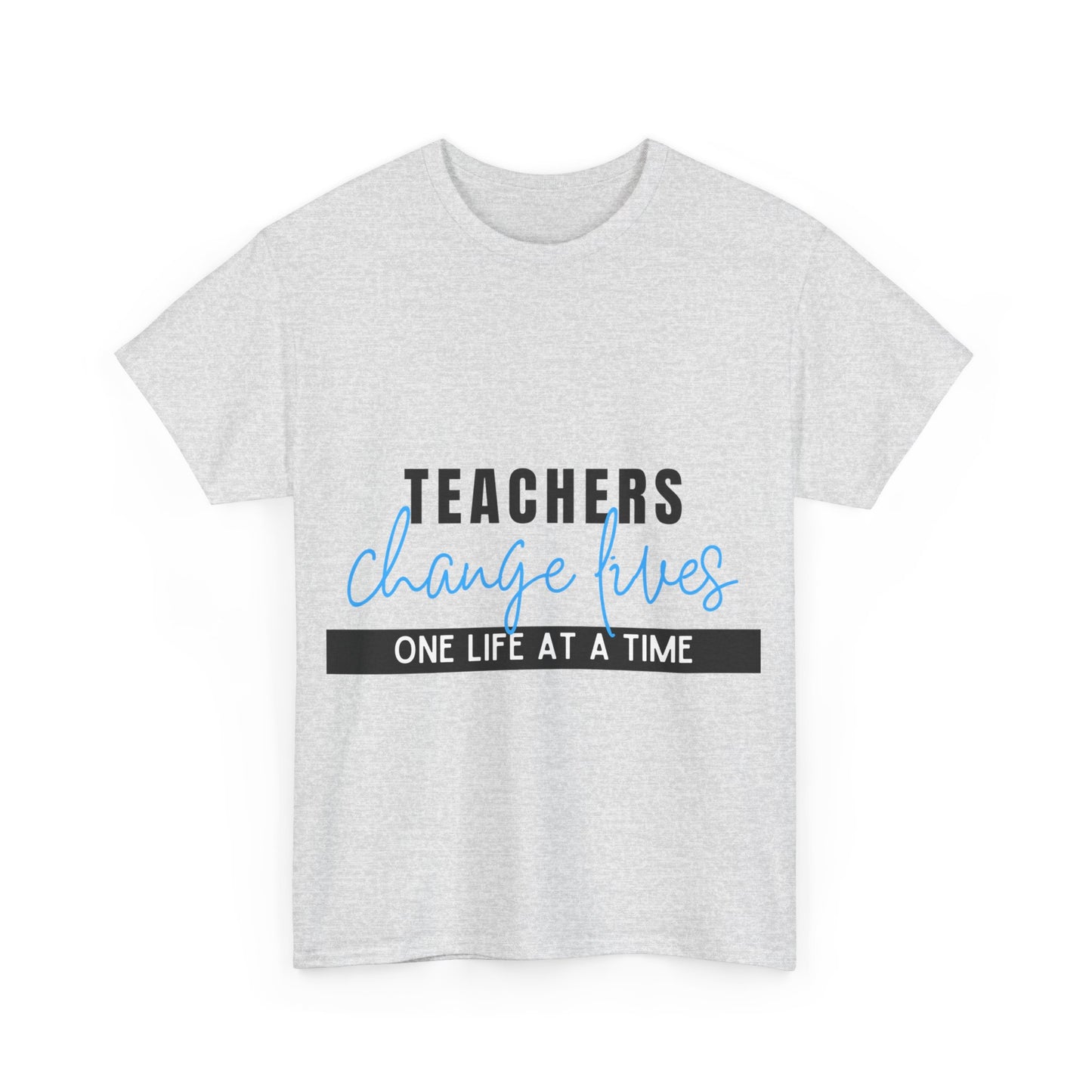 Teachers Change Lives Unisex Heavy Cotton Tee