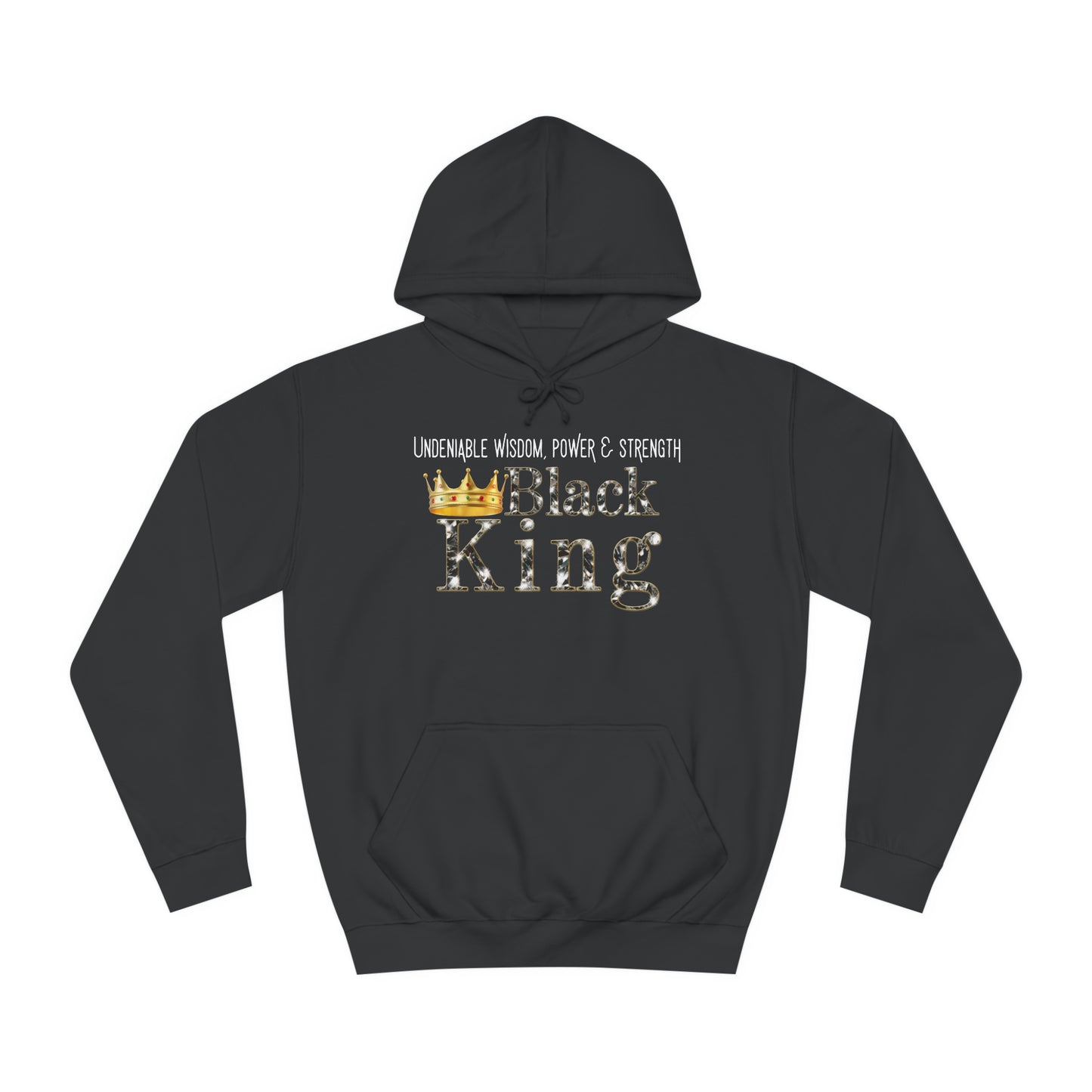 Black Royalty Unisex College Hoodie