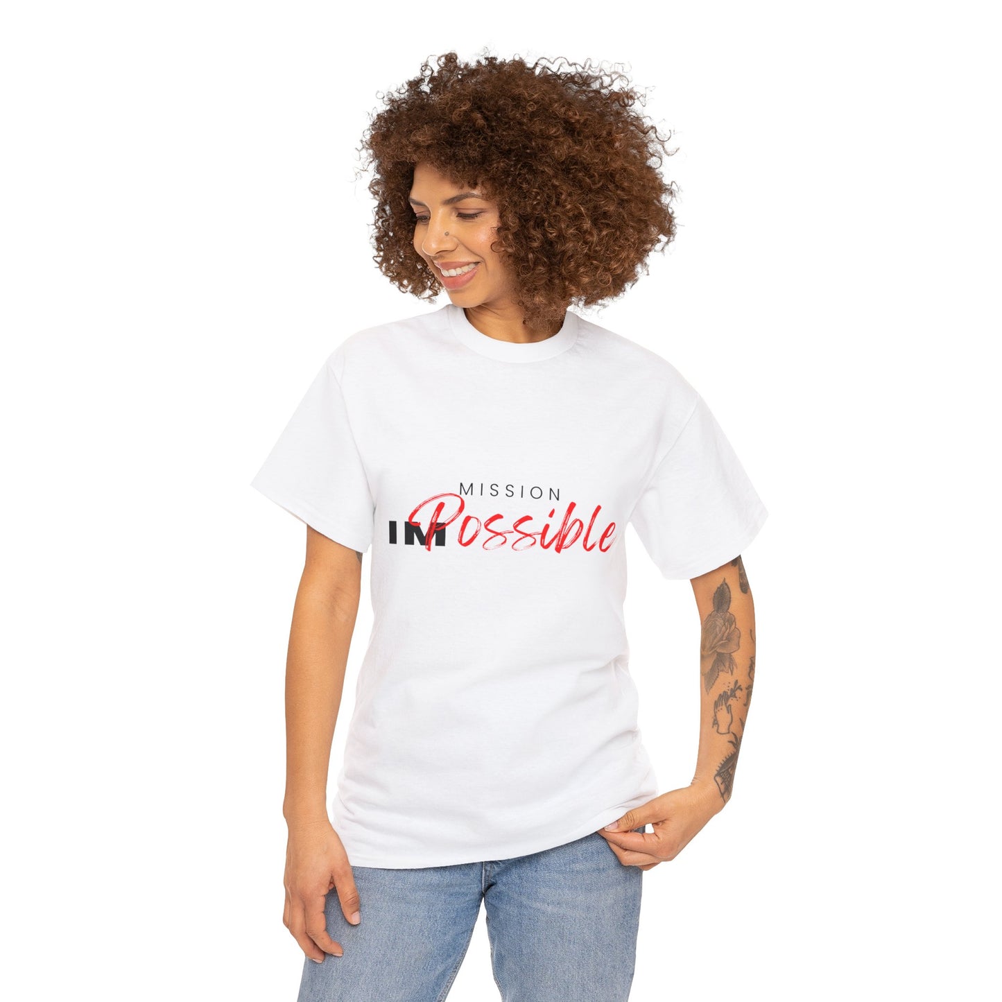 Mission IMPossible Unisex Heavy Cotton Tee