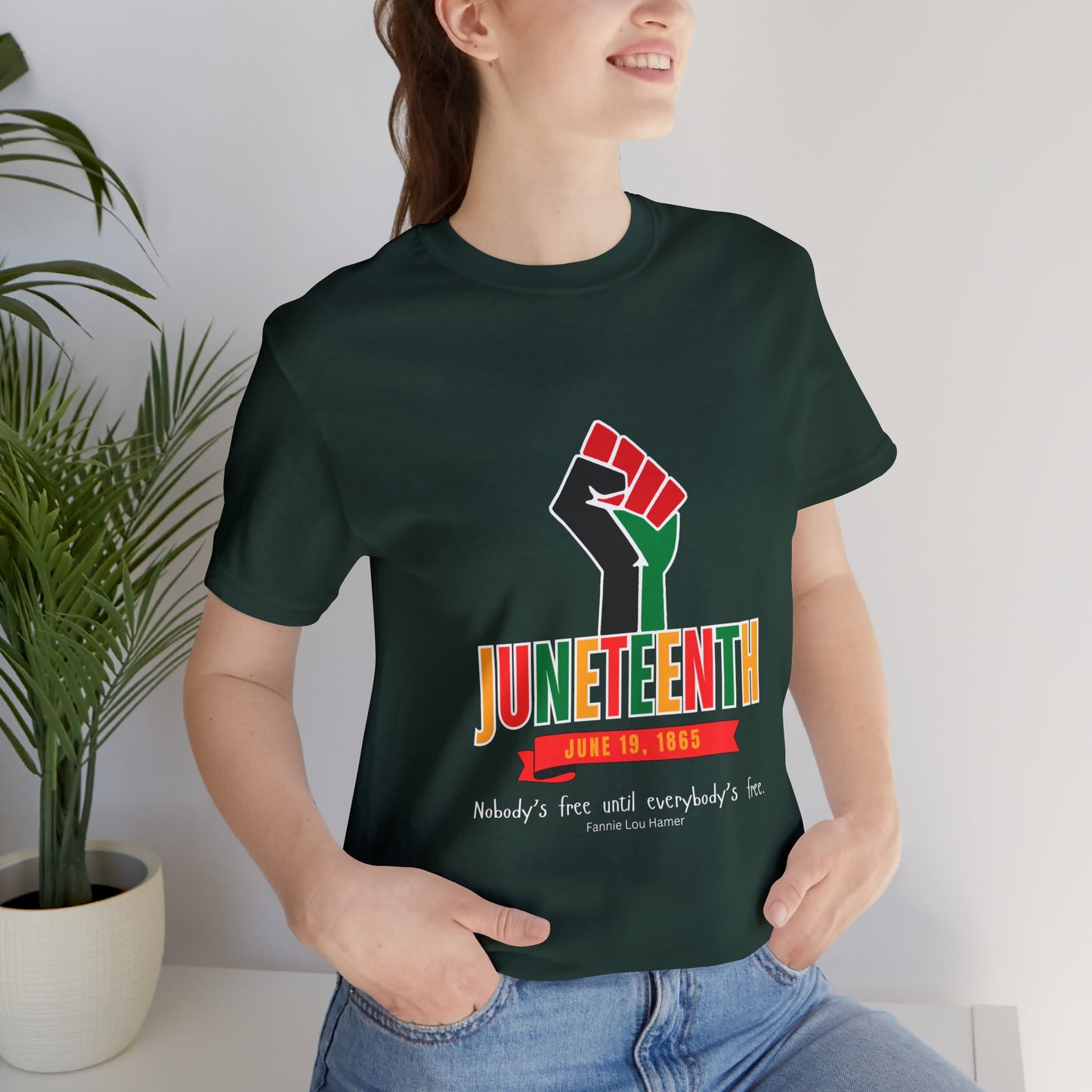 Juneteenth Unisex Jersey T-Shirt