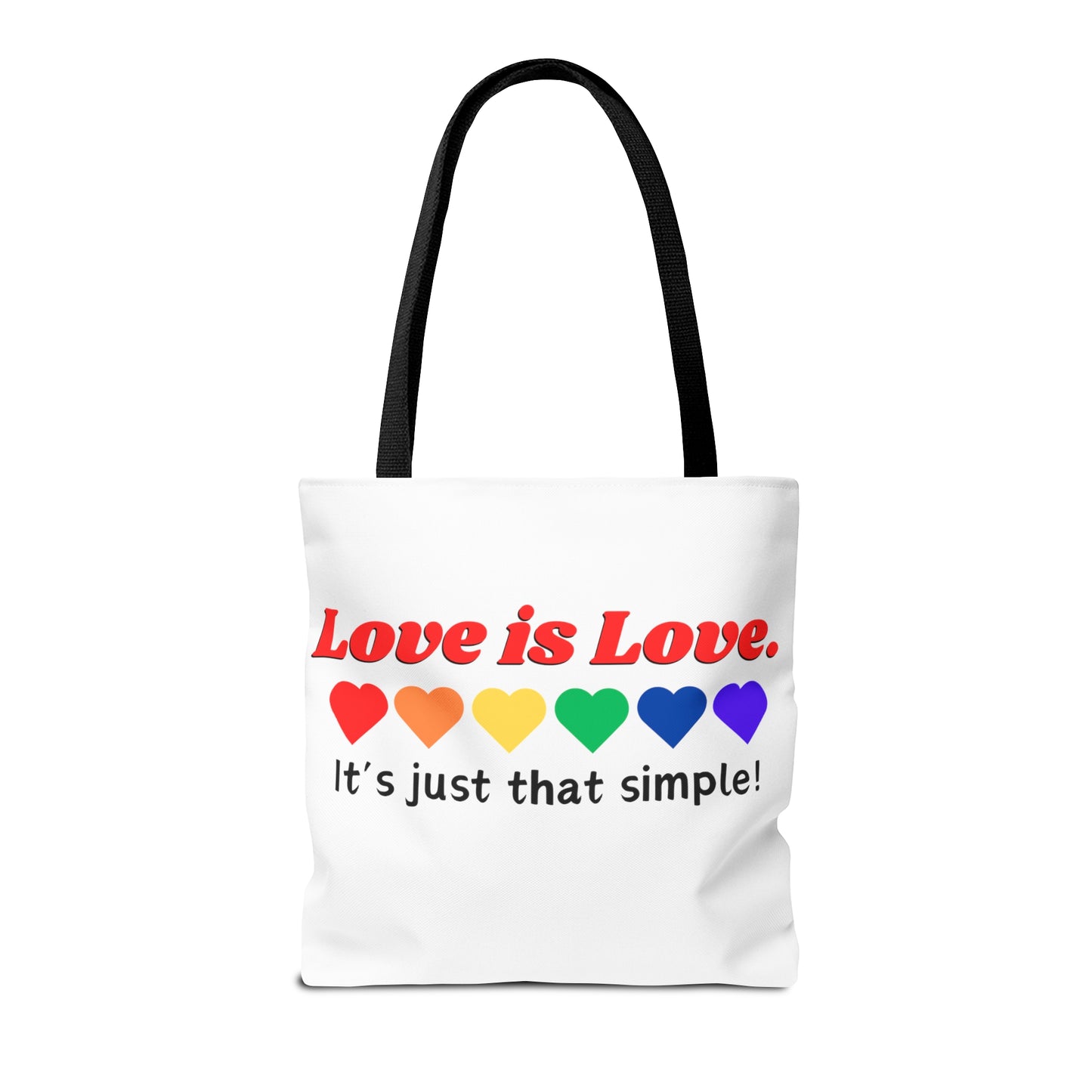 Love is Love Tote Bag (AOP)