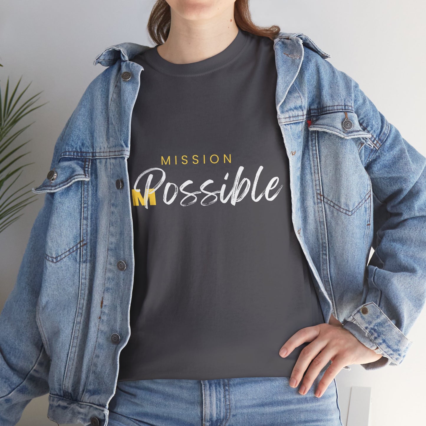 Mission IMPossible Unisex Heavy Cotton Tee