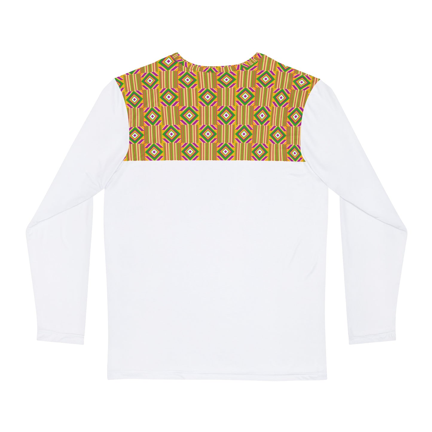 Kente Print Long Sleeve Shirt (AOP)