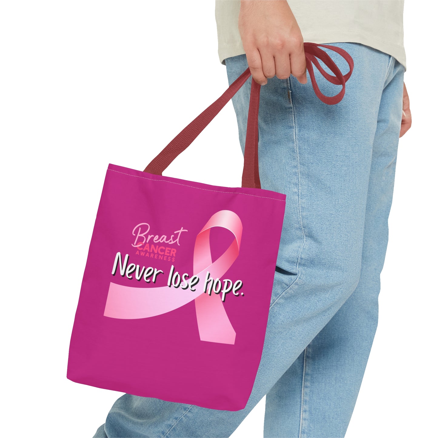 Breast Cancer Awareness Tote Bag (AOP)