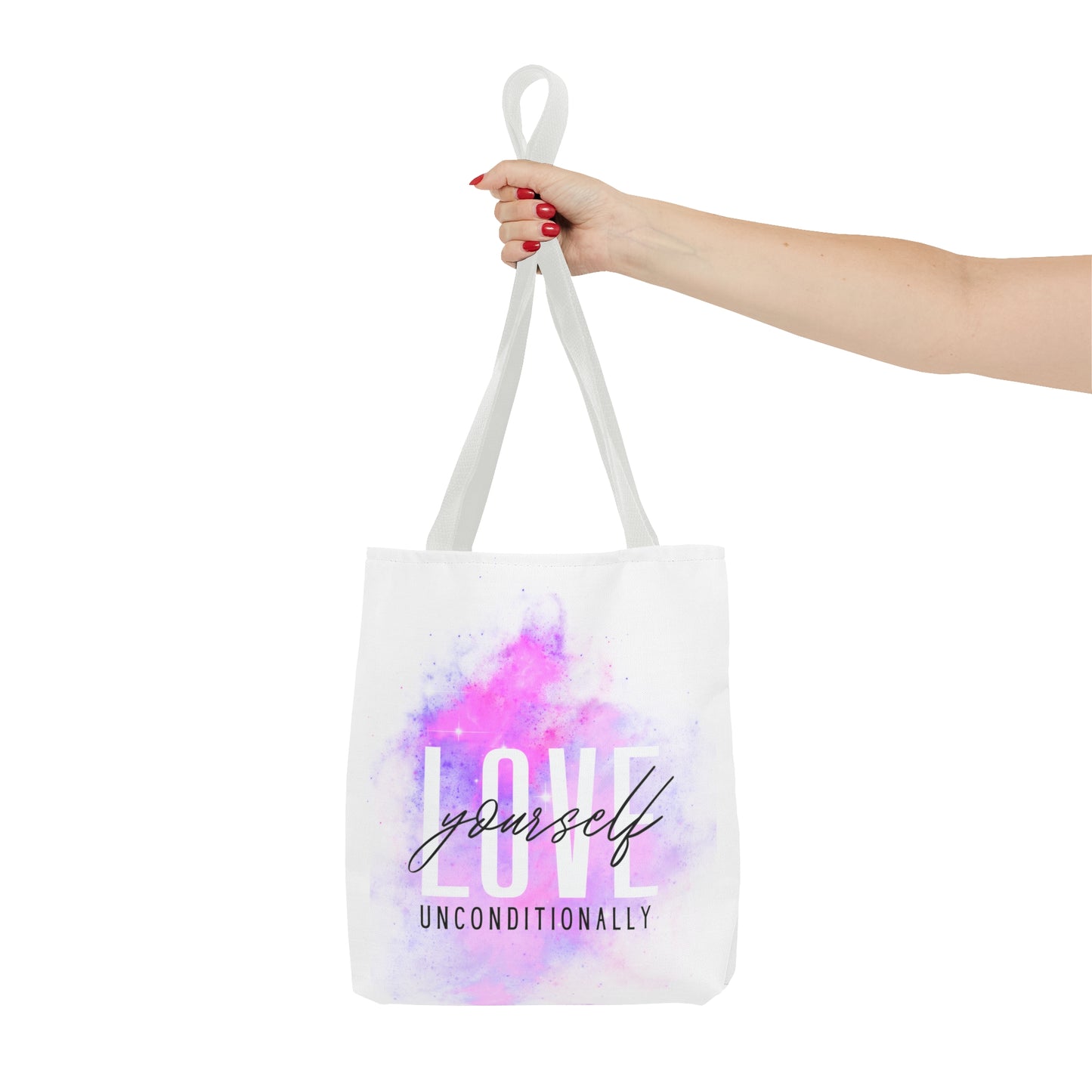 Love Unconditionally Tote Bag (AOP)