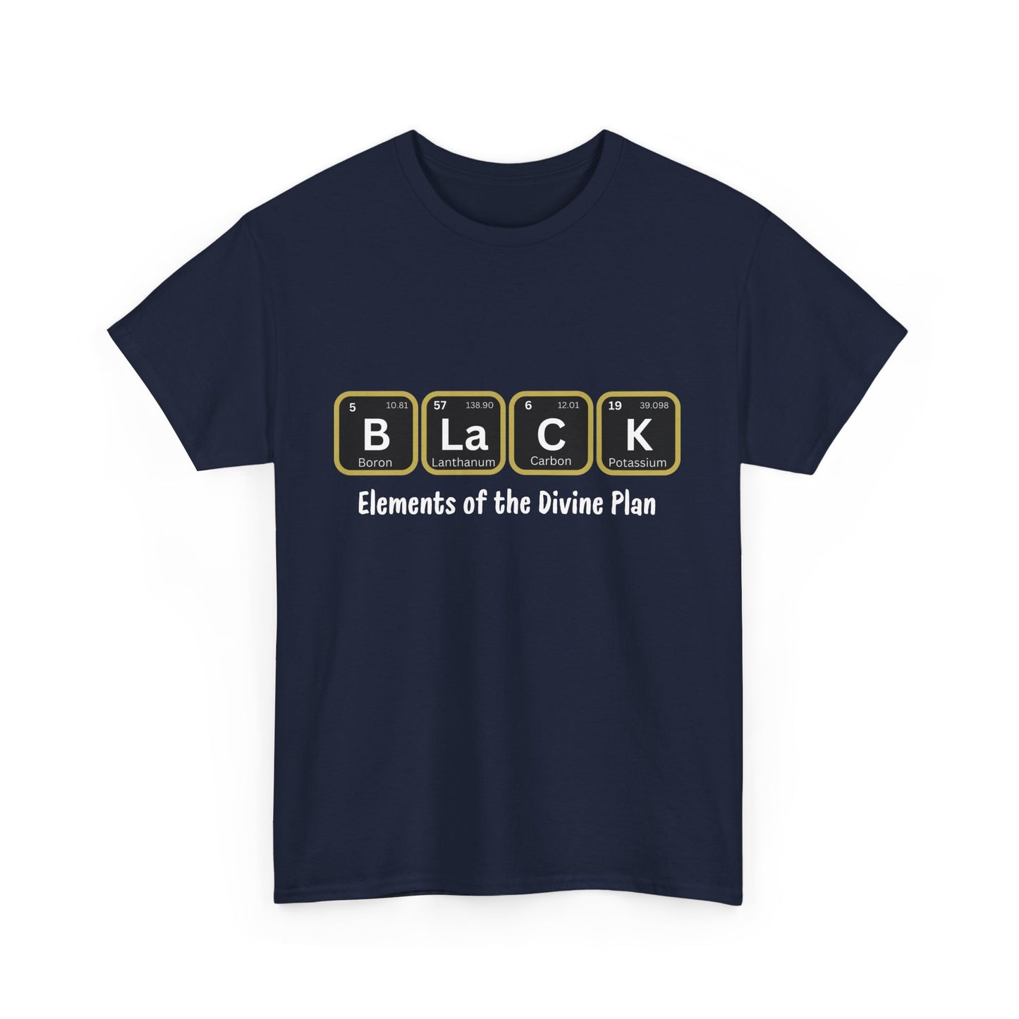 BLACK Element Unisex Heavy Cotton Tee