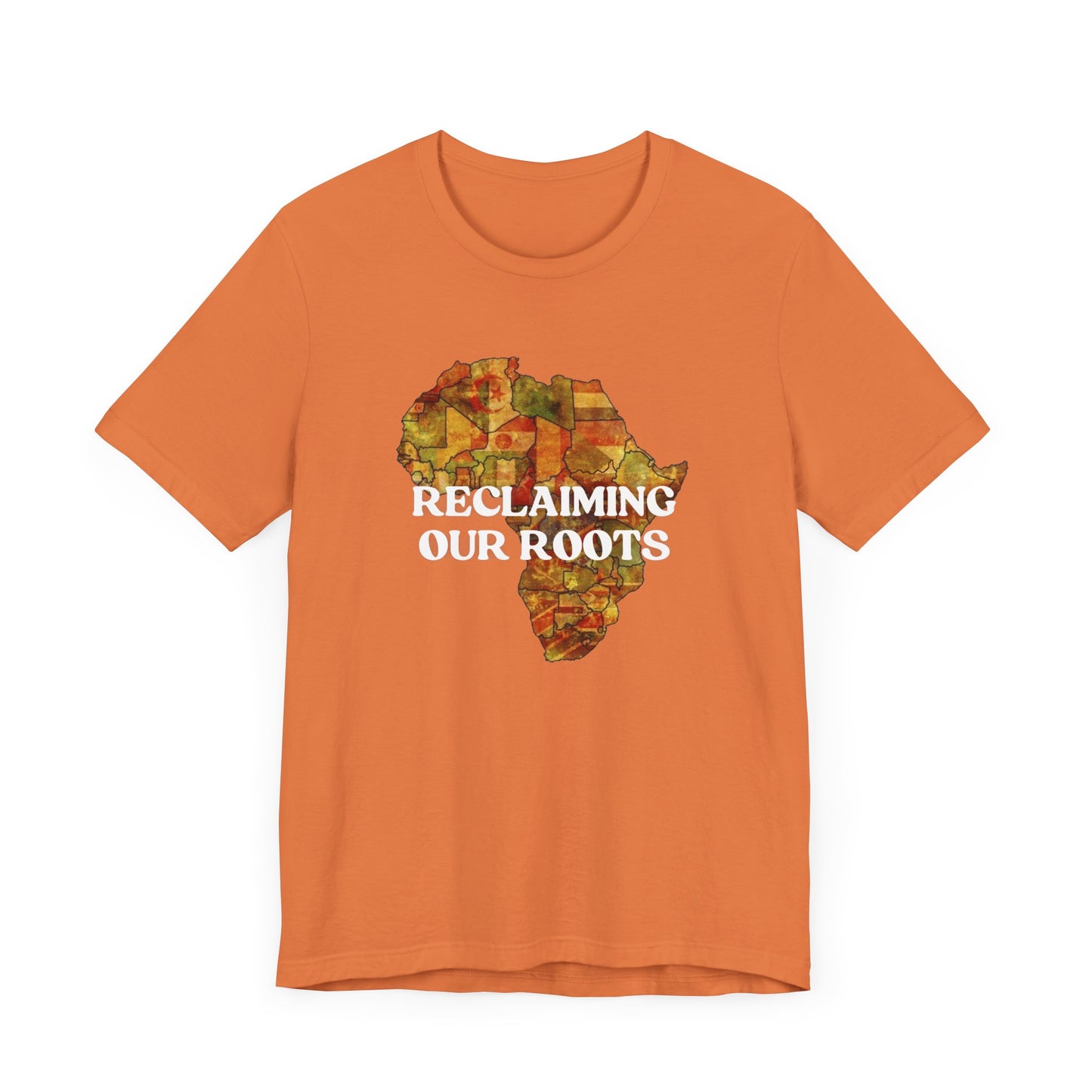 Reclaiming Our Roots Unisex Jersey Tee - African Pride T-Shirt