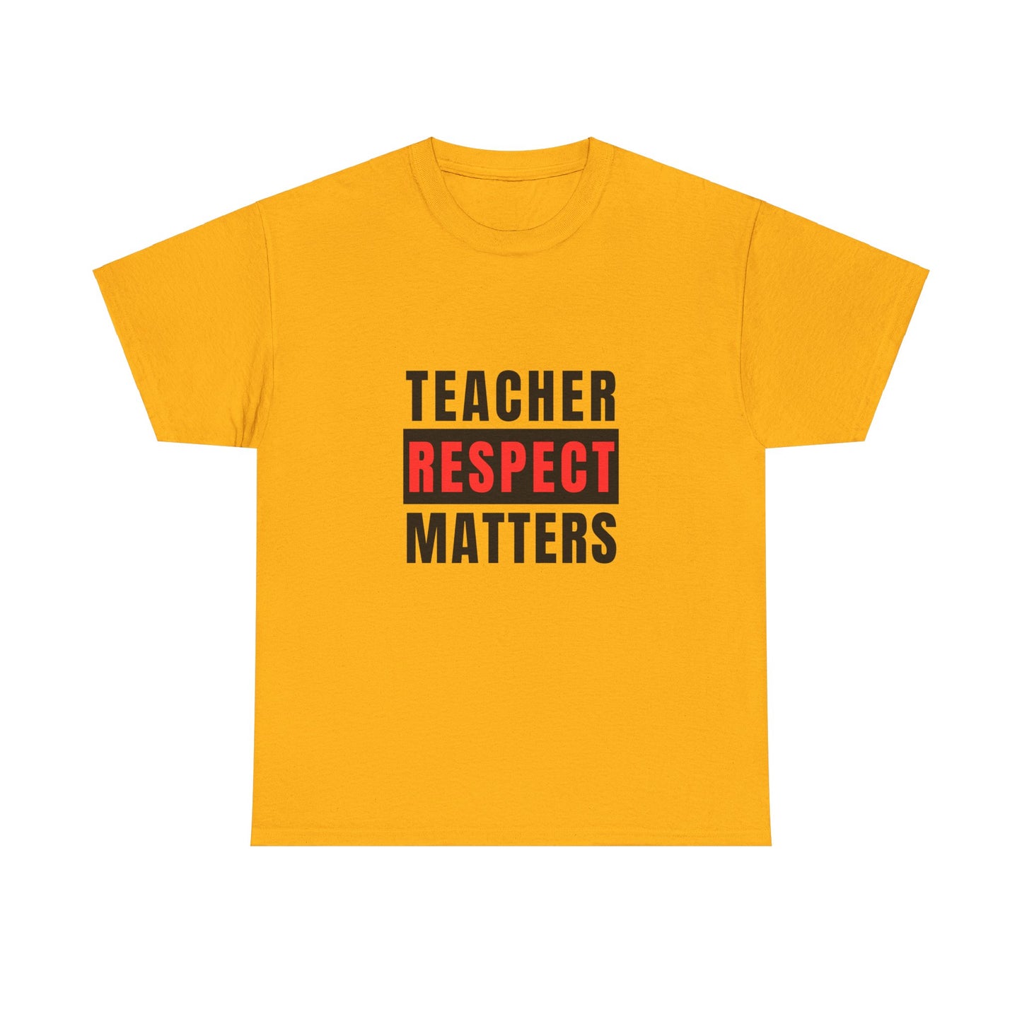 Teachers Matter Unisex Heavy Cotton Tee