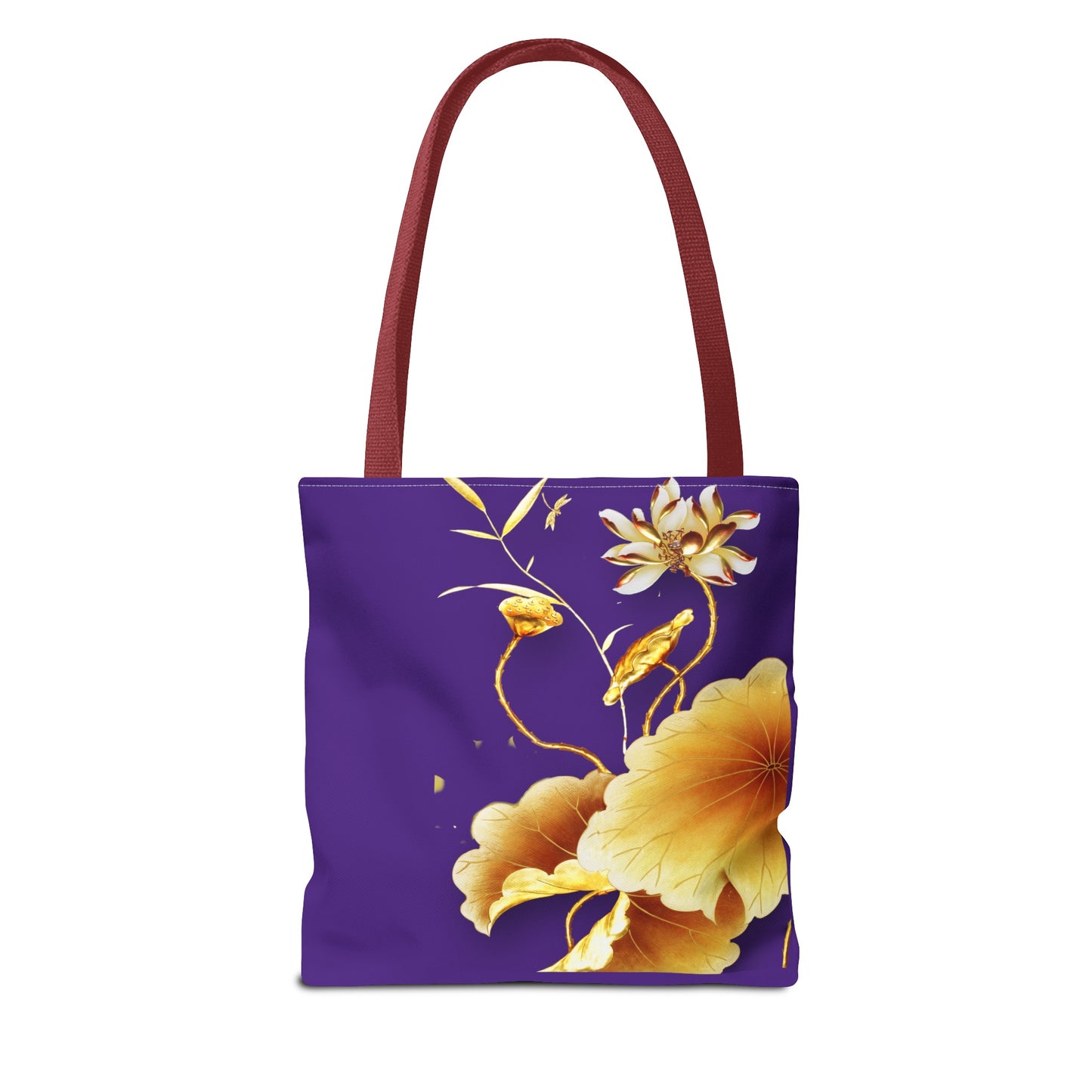 Golden Flower Tote Bag (AOP)