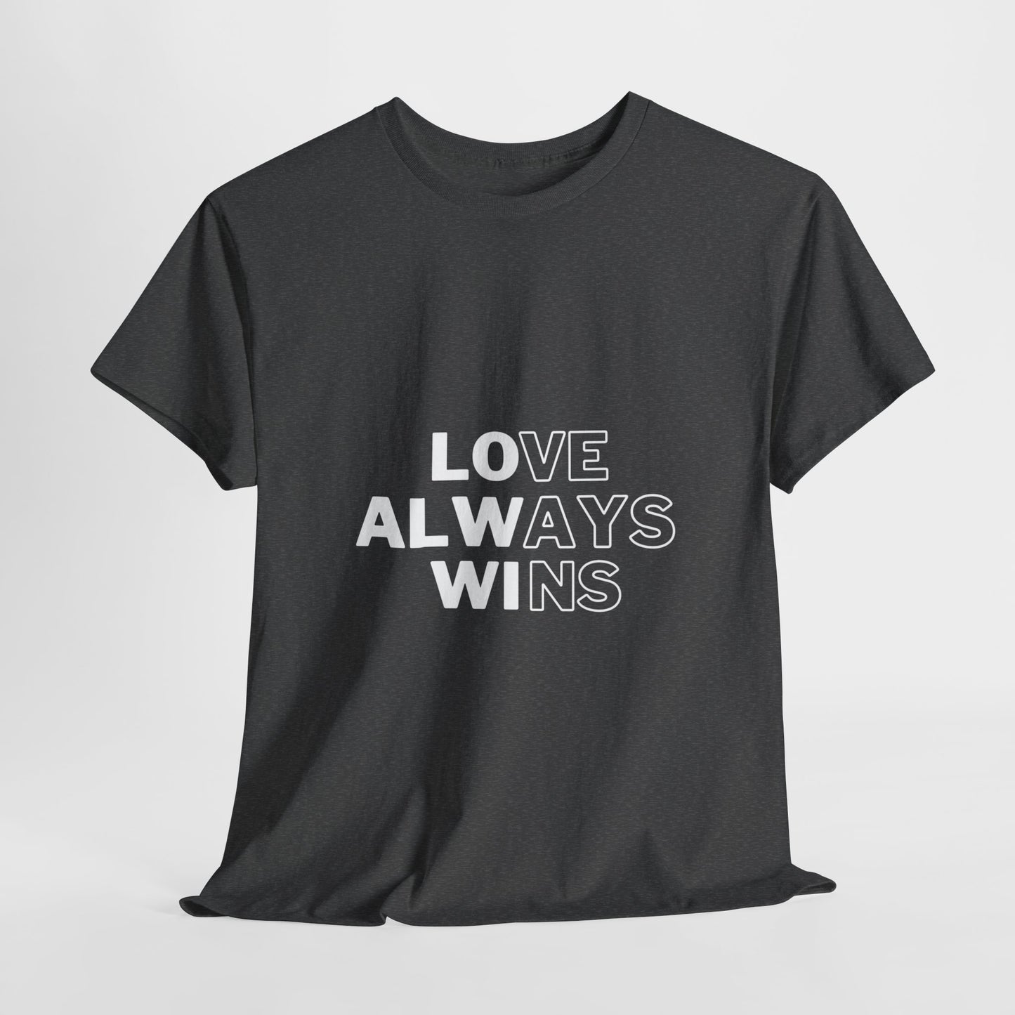 Love Wins Unisex Heavy Cotton Tee