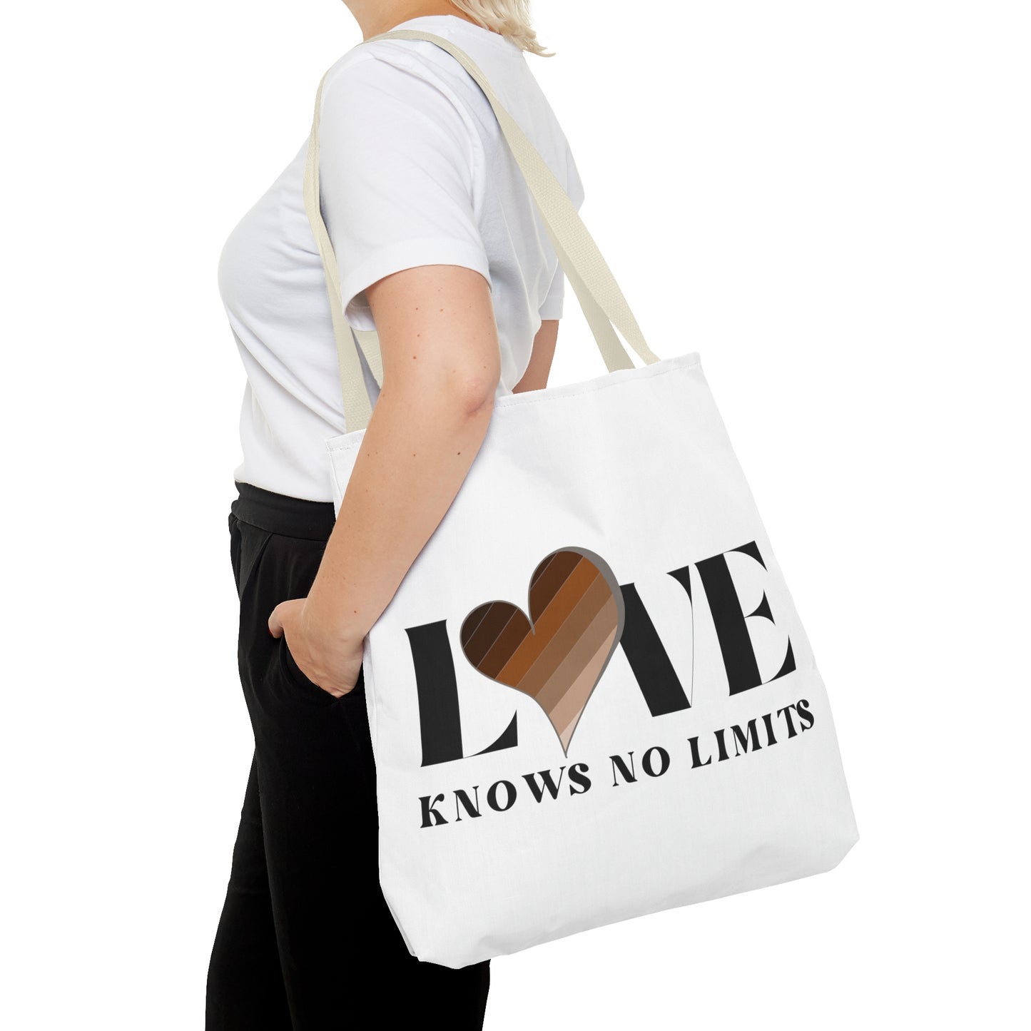 Love Knows No Limits Tote Bag (AOP)