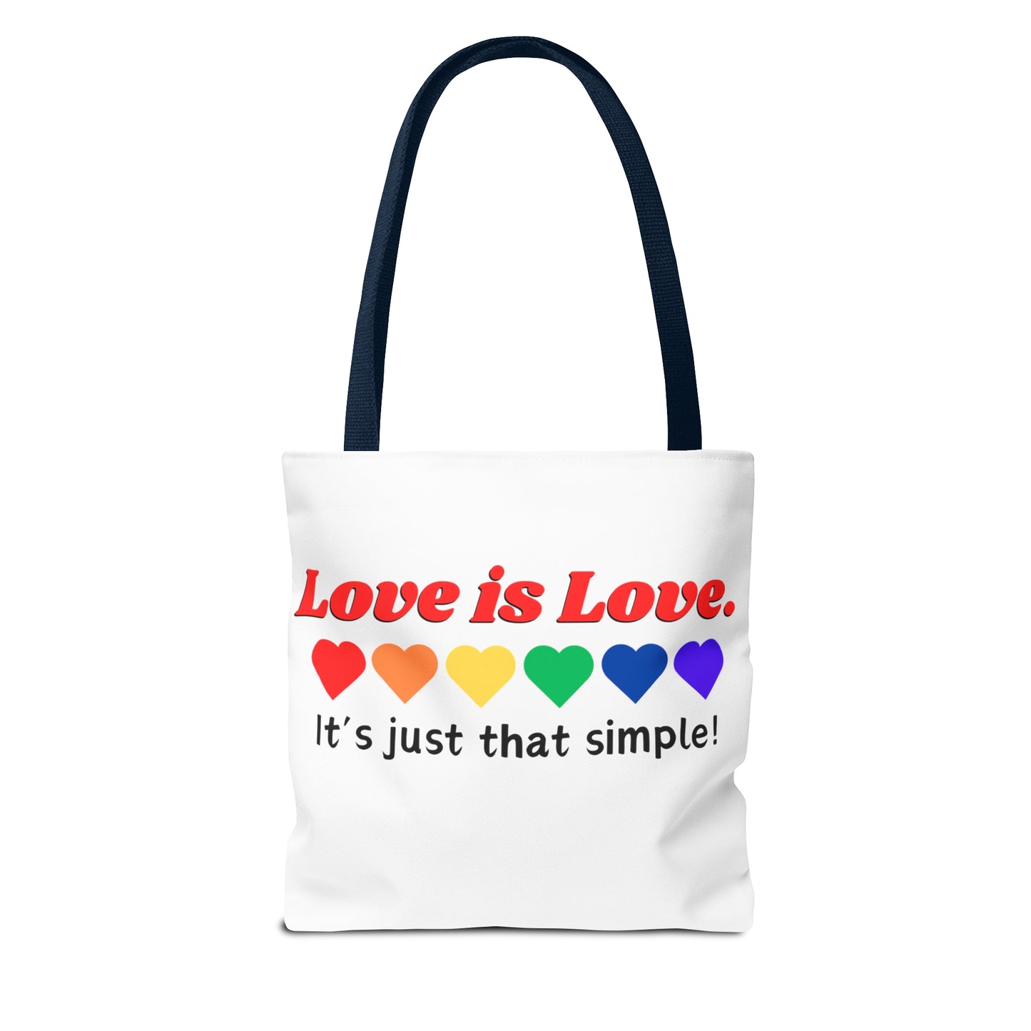 Love is Love Tote Bag (AOP)