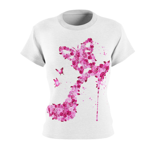 Breast Cancer Awareness Women's Cut & Sew Tee (AOP)