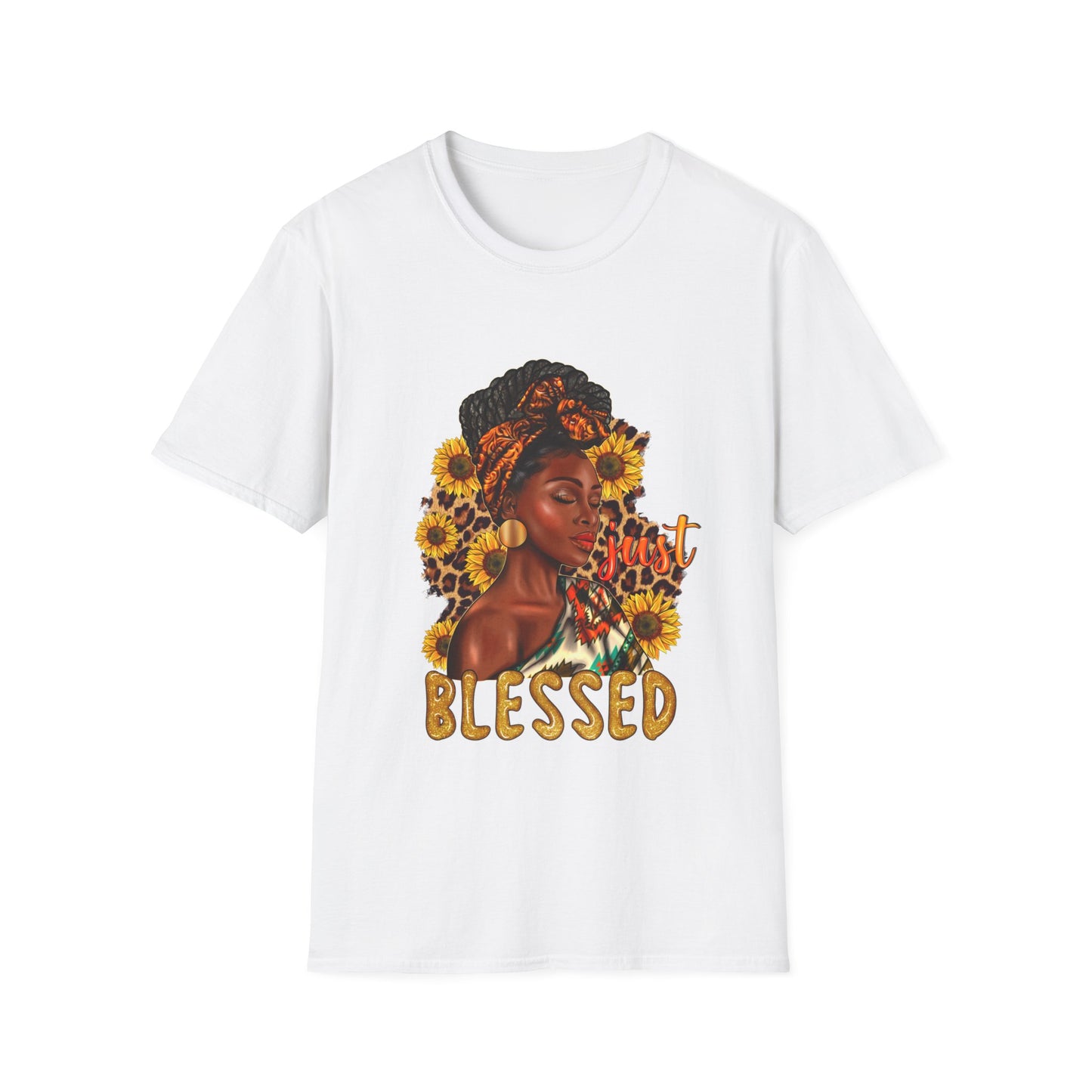 Just Blessed Unisex Softstyle T-Shirt