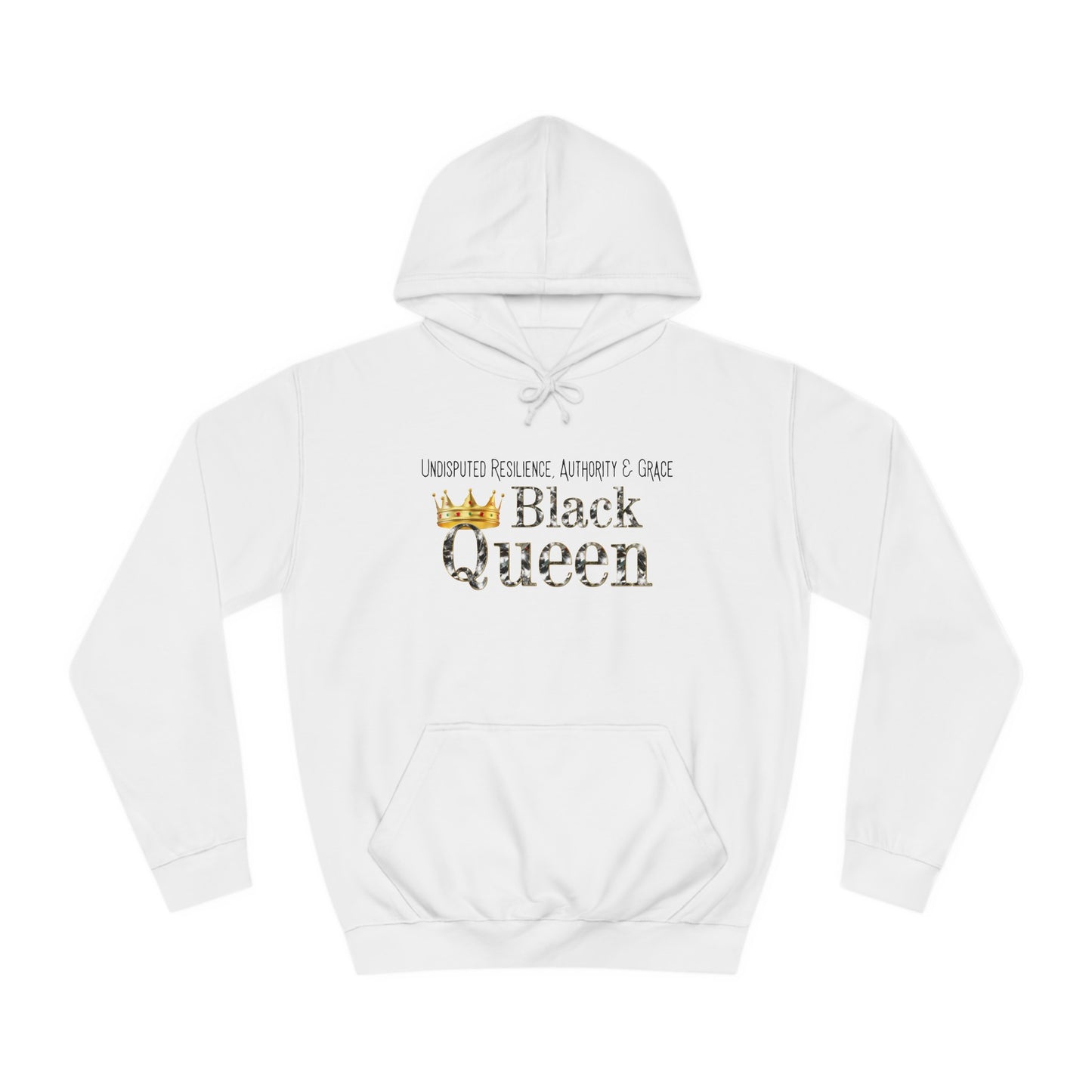 Black Queen Unisex College Hoodie