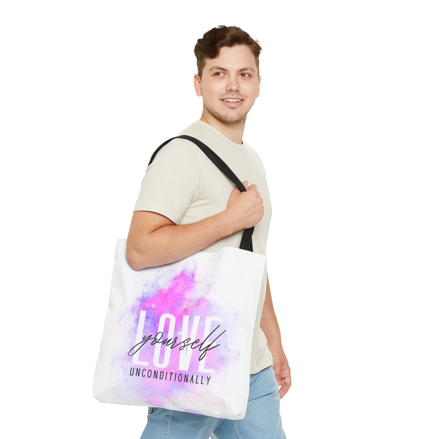 Love Unconditionally Tote Bag (AOP)