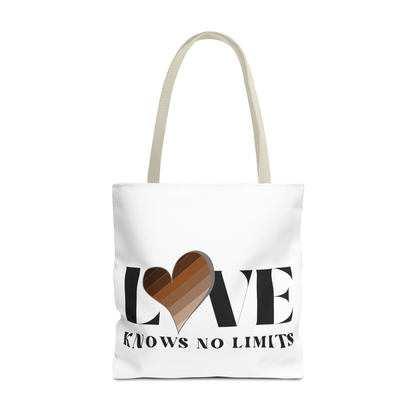 Love Knows No Limits Tote Bag (AOP)