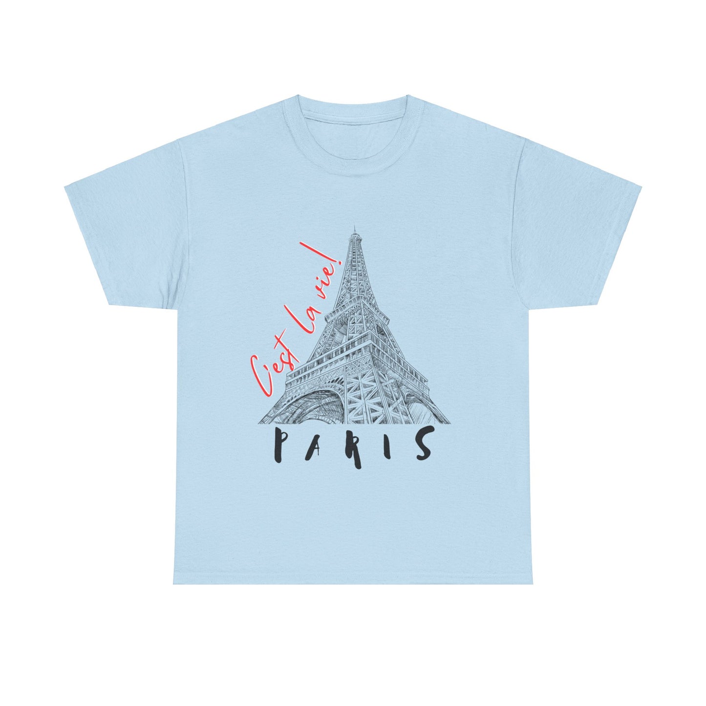 C'est La Vie Unisex Heavy Cotton Tee