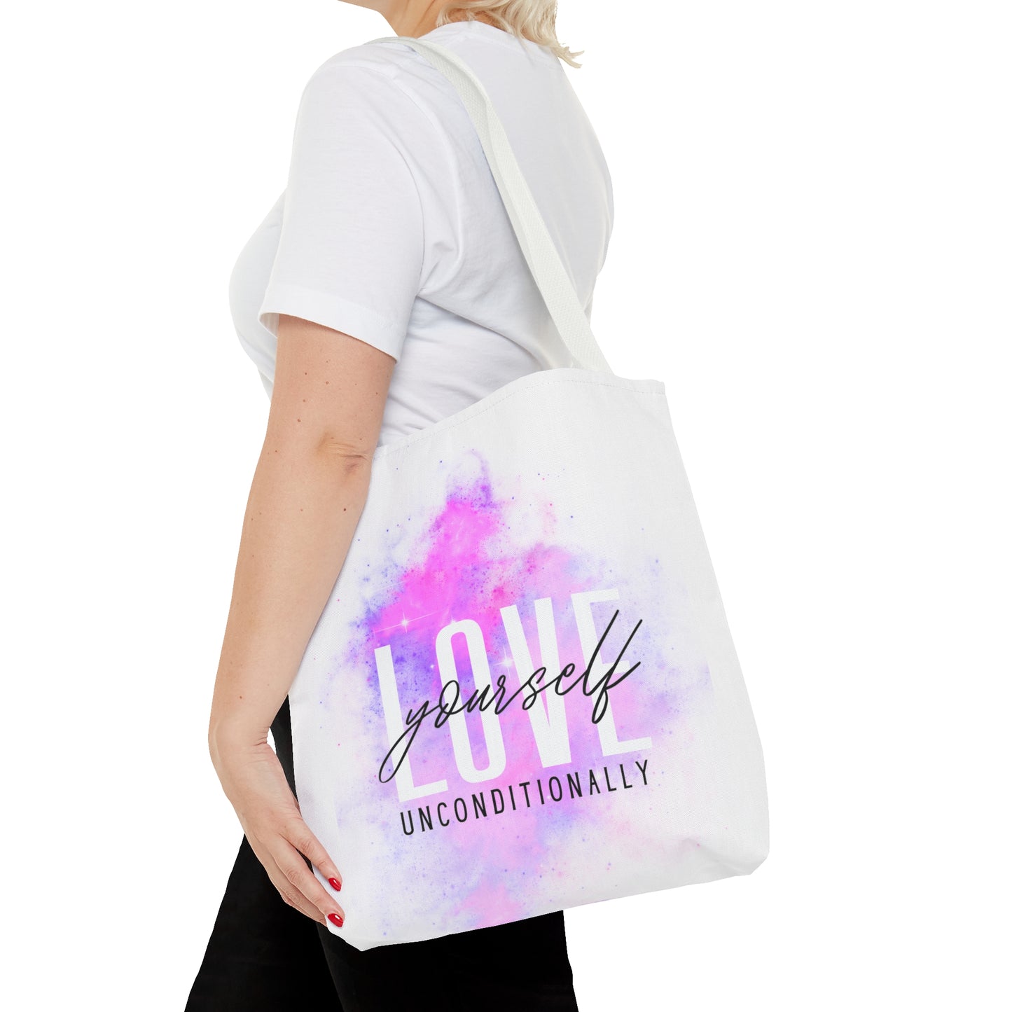 Love Unconditionally Tote Bag (AOP)