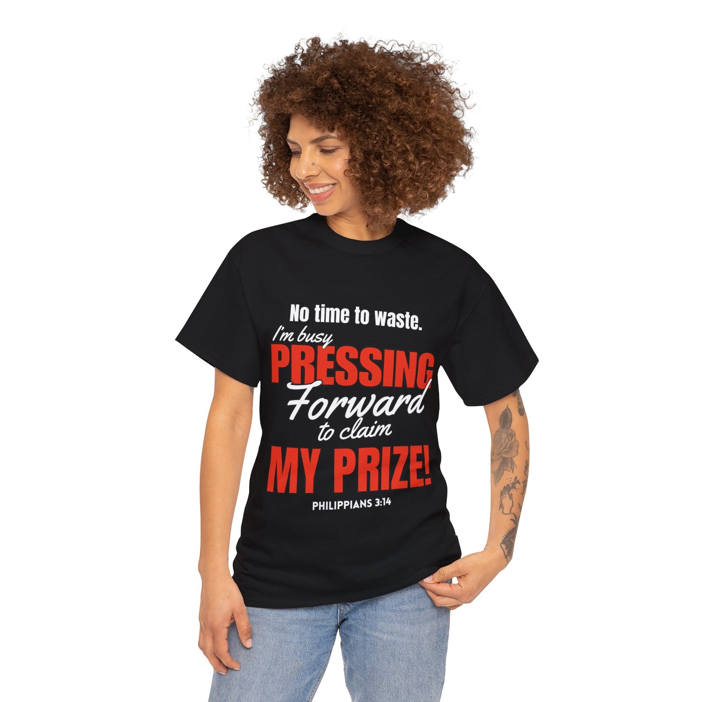 Pressing Forward Unisex Heavy Cotton Tee